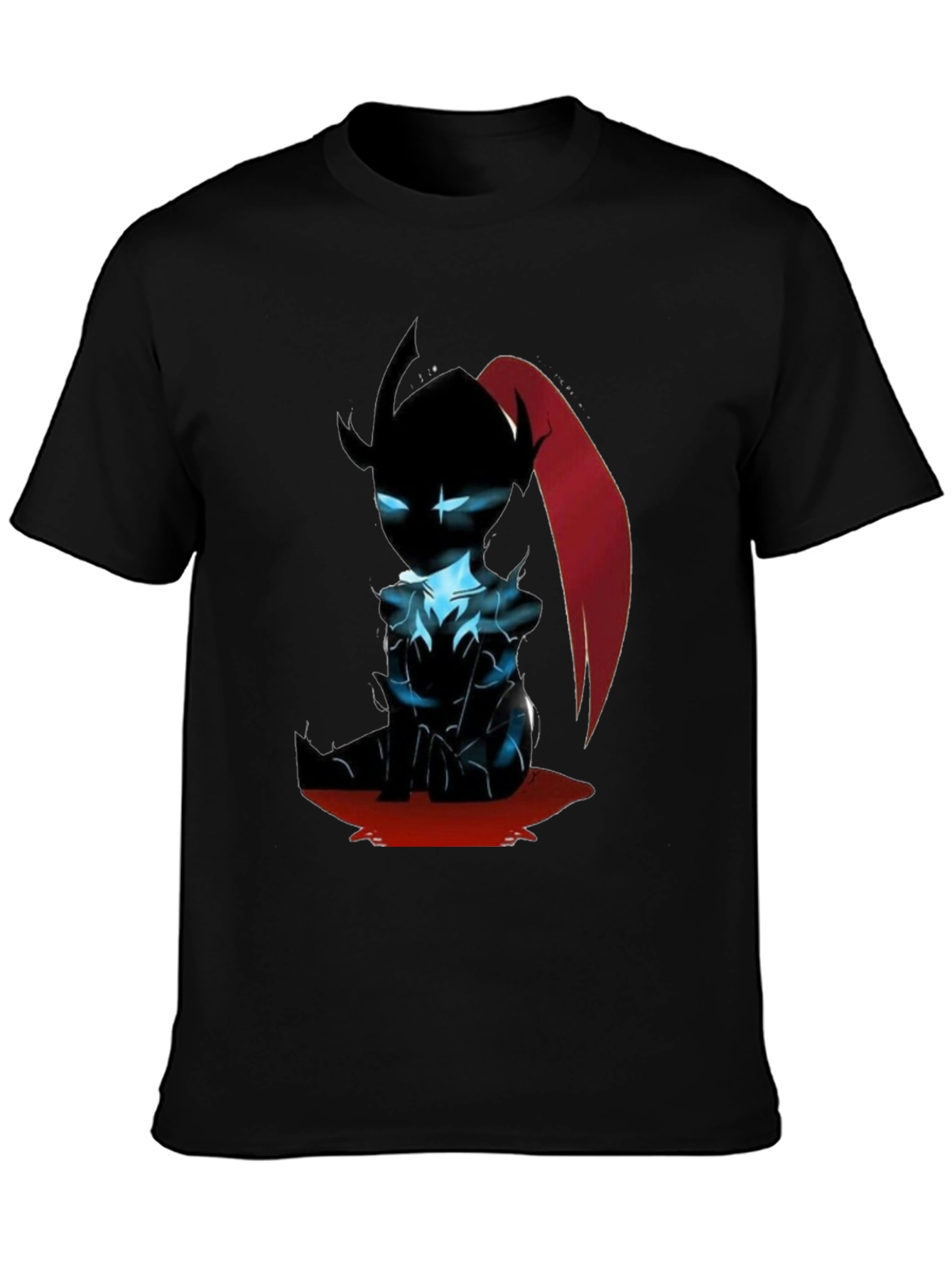 Anime Character Black T-Shirt