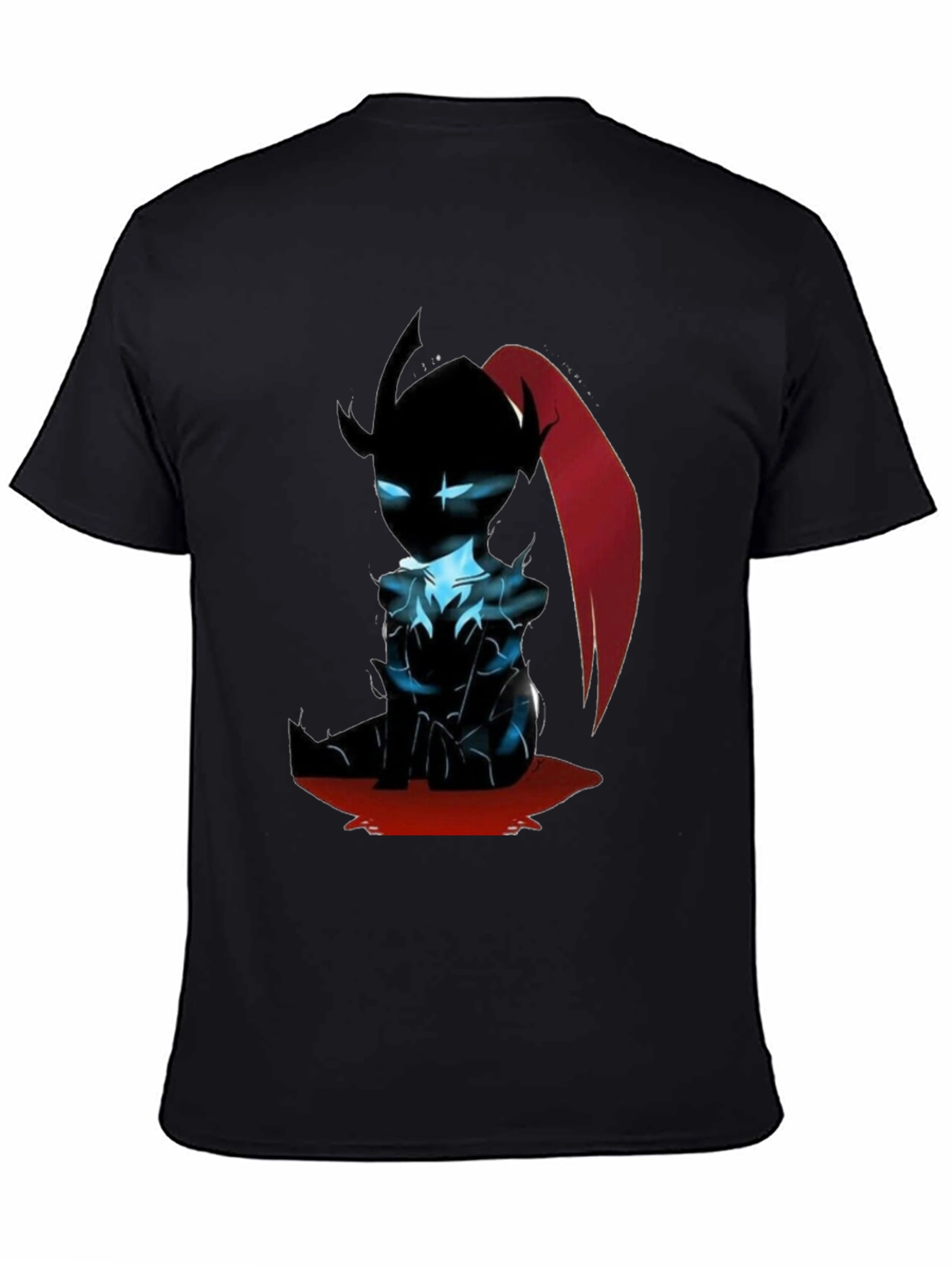 Anime Character Black T-Shirt