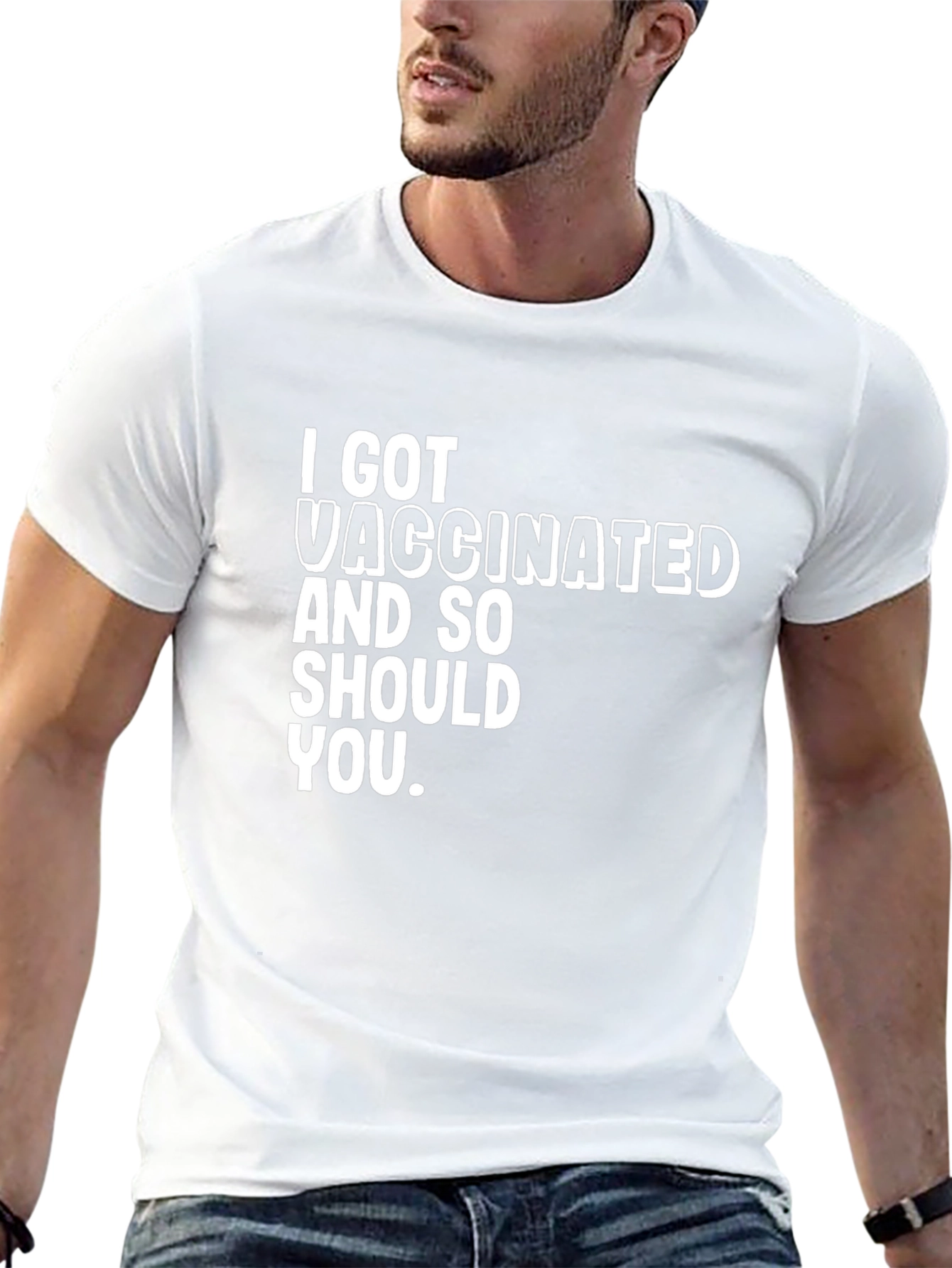 I Got Vaccinated T-Shirt - Pro Vaccine Black Tee