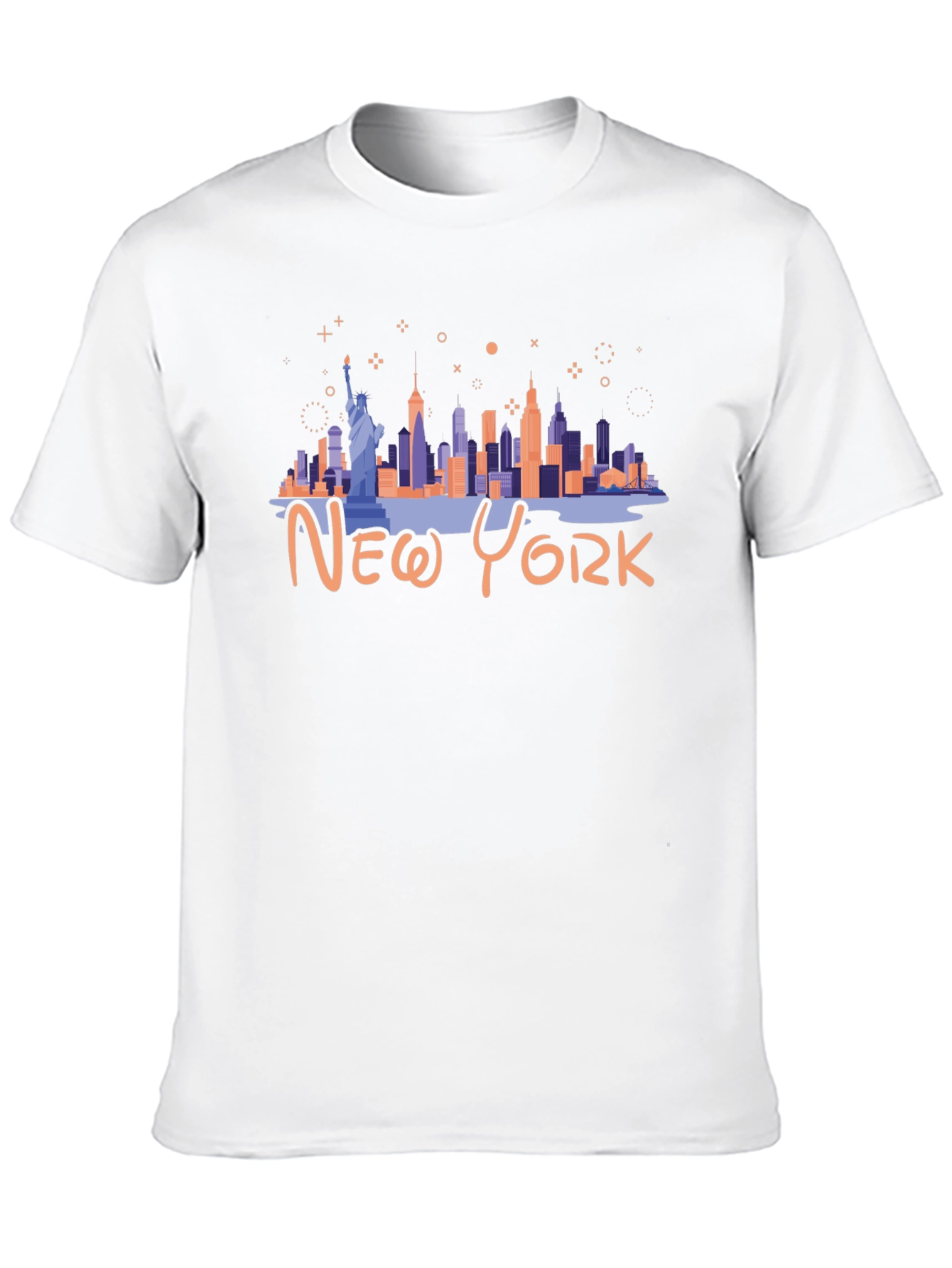New York City Skyline Black Graphic Tee