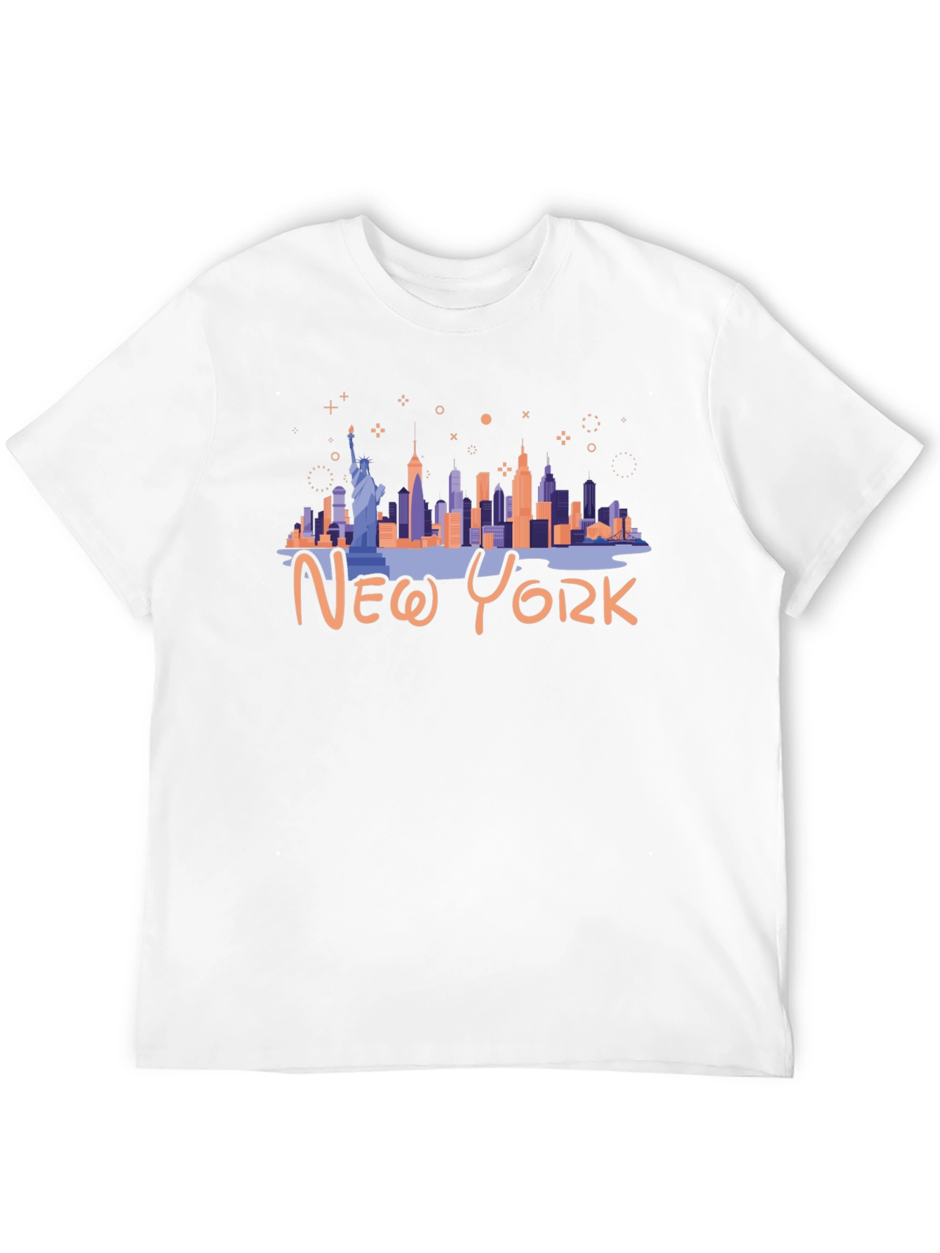New York City Skyline Black Graphic Tee