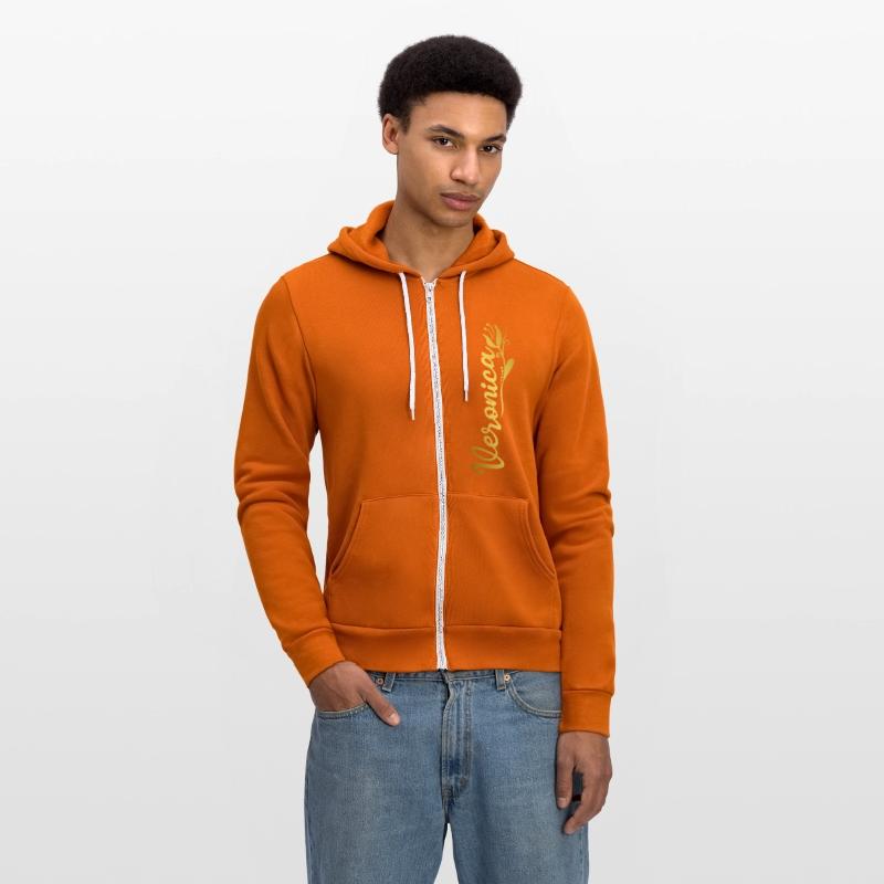 Veronica Name Faux Gold Tulip Flourish