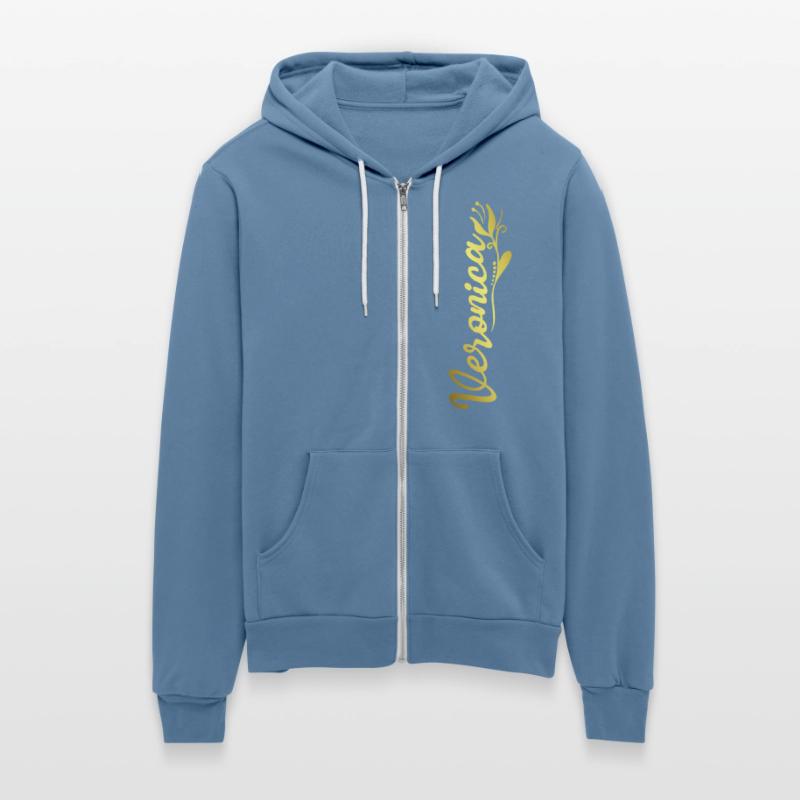 Veronica Name Faux Gold Tulip Flourish