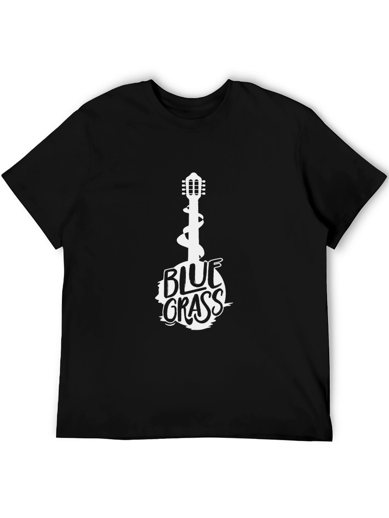 Bluegrass Guitar Graphic T-Shirt - Musical Style