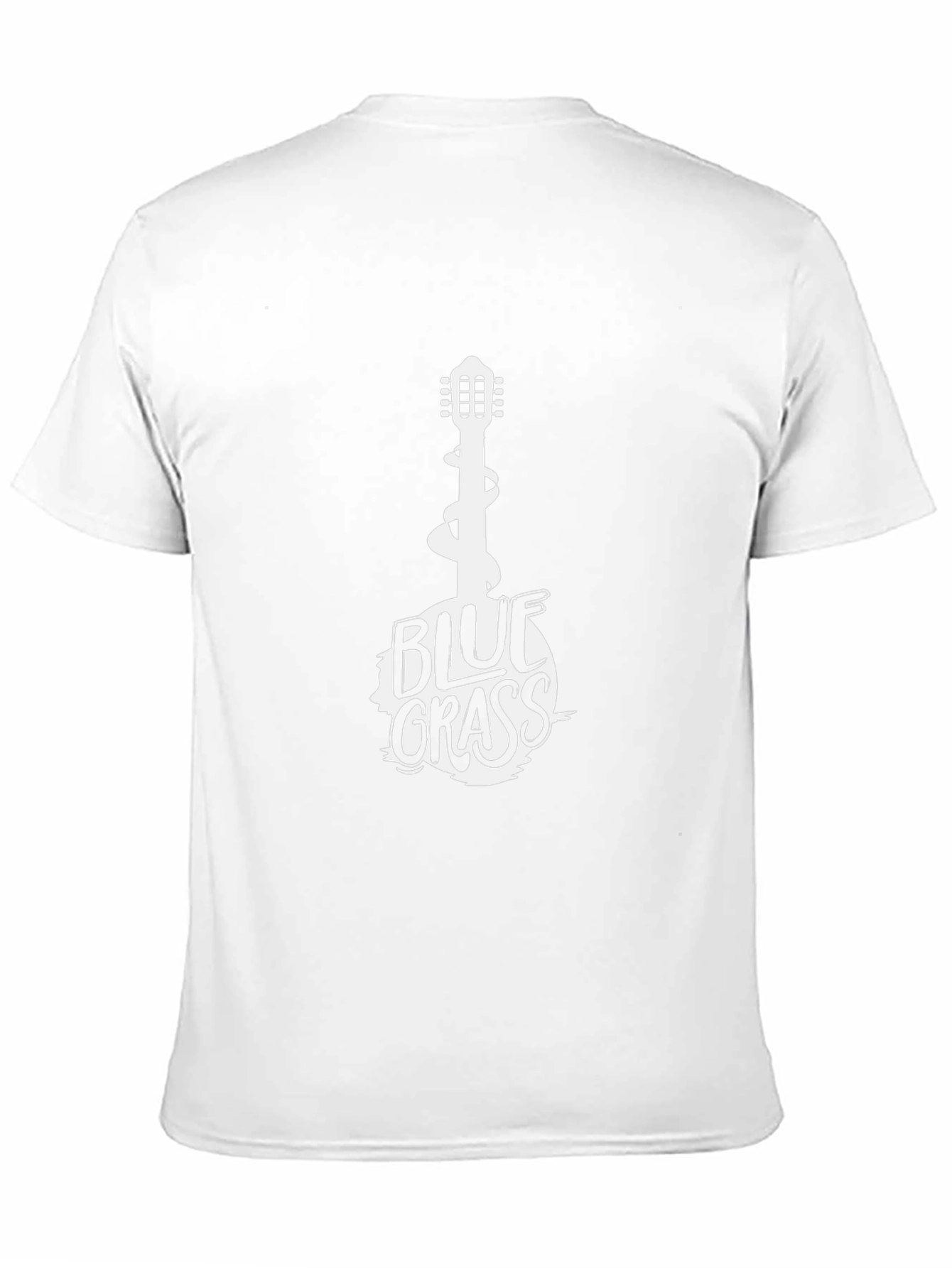 Bluegrass Guitar Graphic T-Shirt - Musical Style