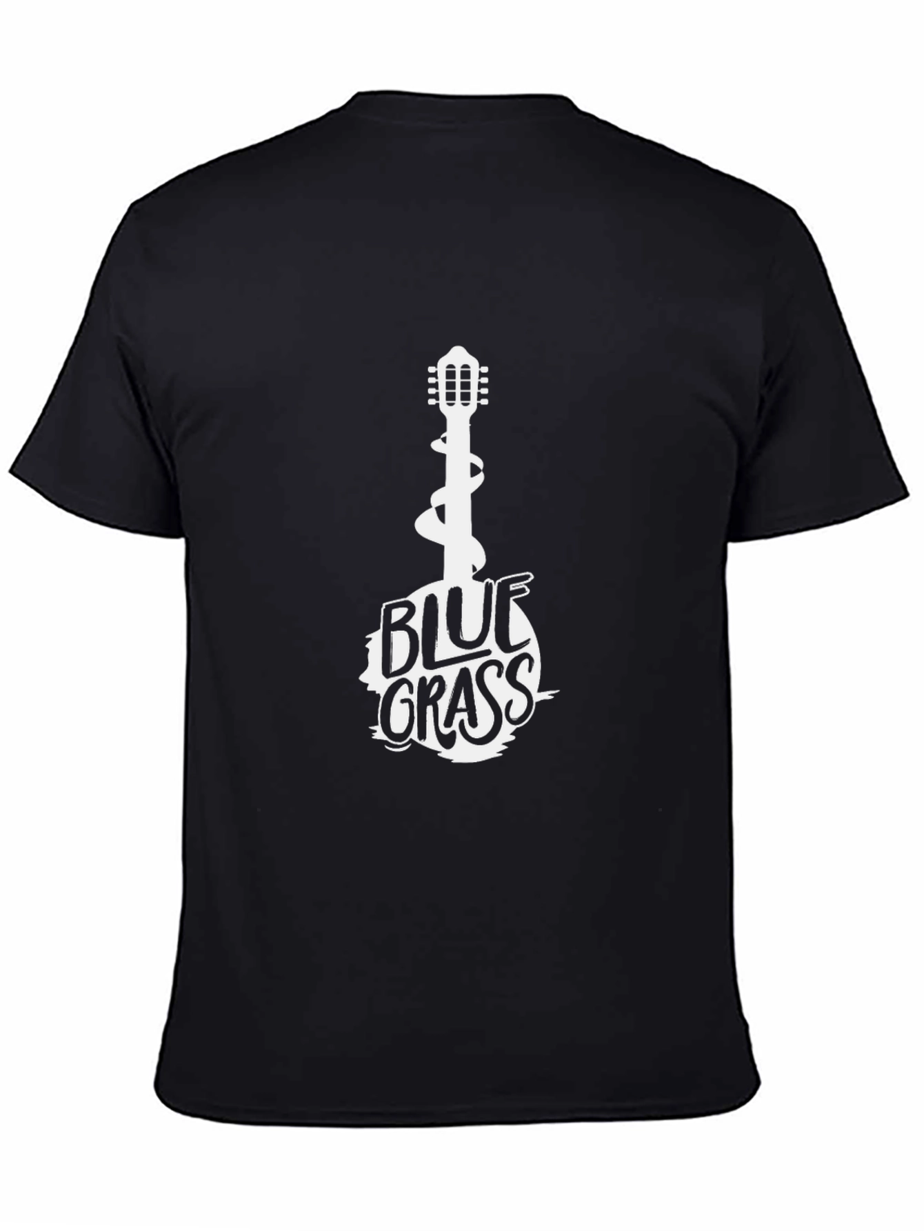 Bluegrass Guitar Graphic T-Shirt - Musical Style