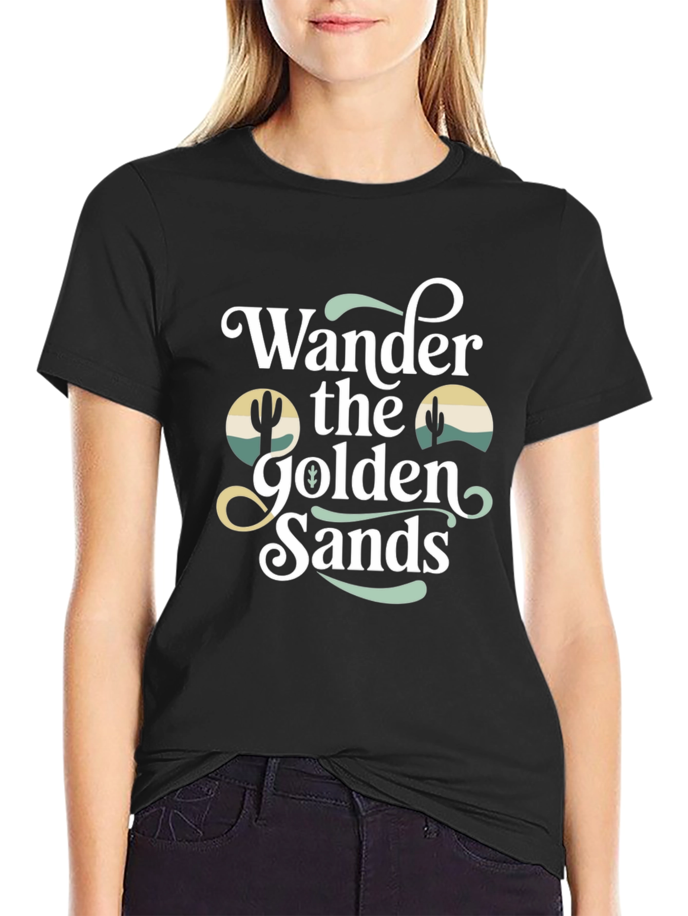 Wander the Golden Sands Graphic Tee