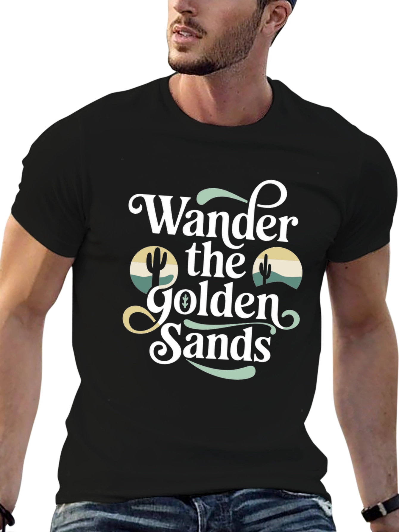 Wander the Golden Sands Graphic Tee