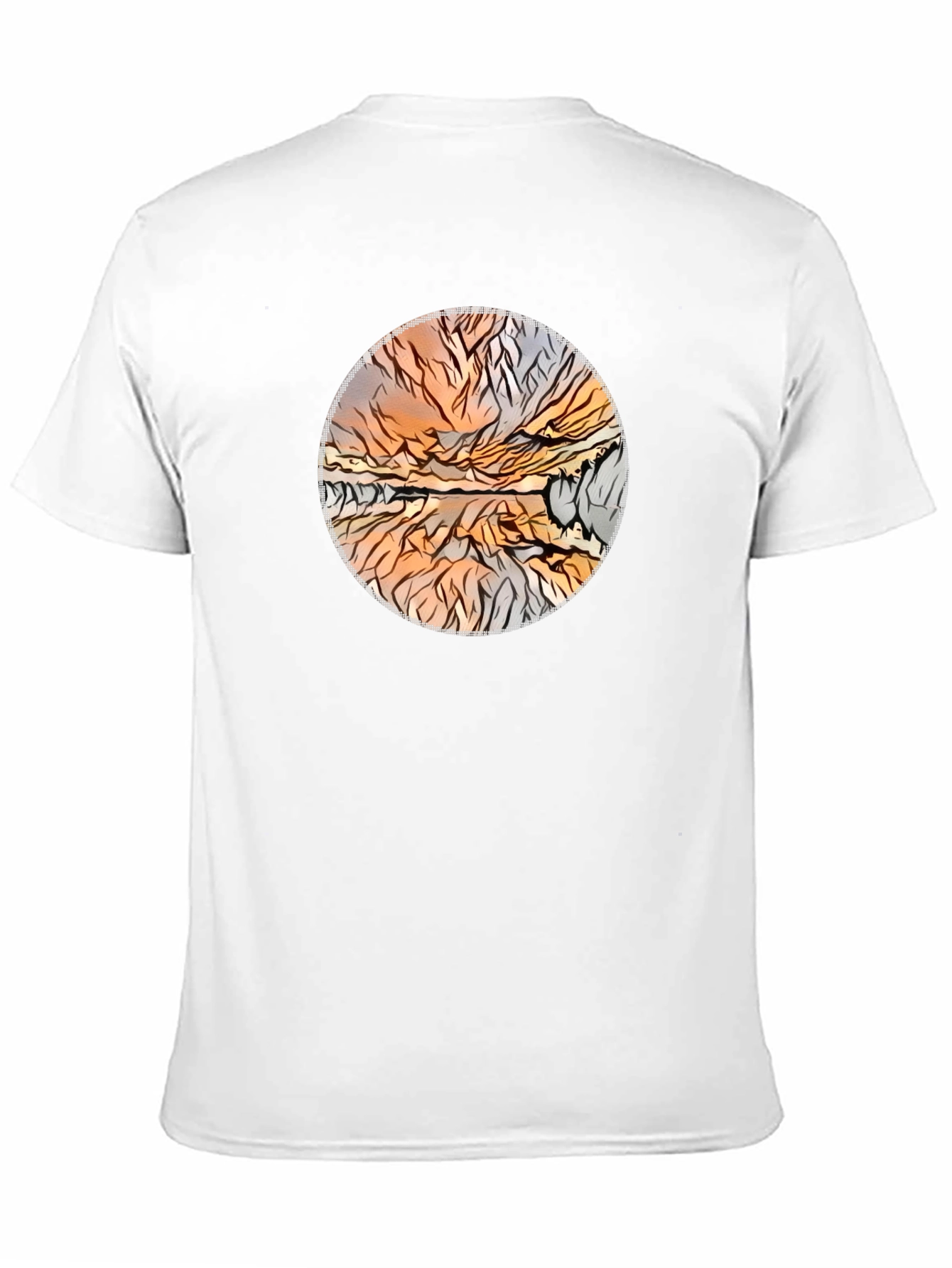 Abstract Landscape Graphic Tee