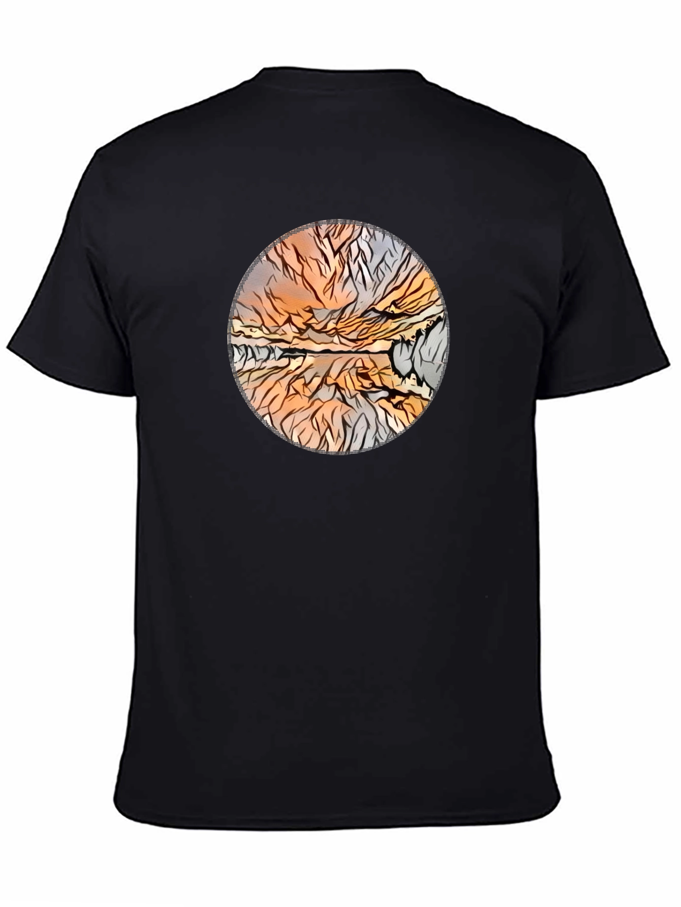 Abstract Landscape Graphic Tee