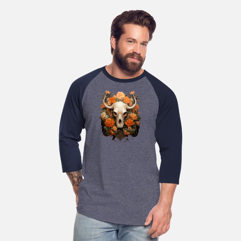 Vintage Bohemian Sugar Skull Bloom