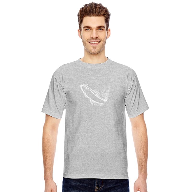 Vintage Trout Jumping