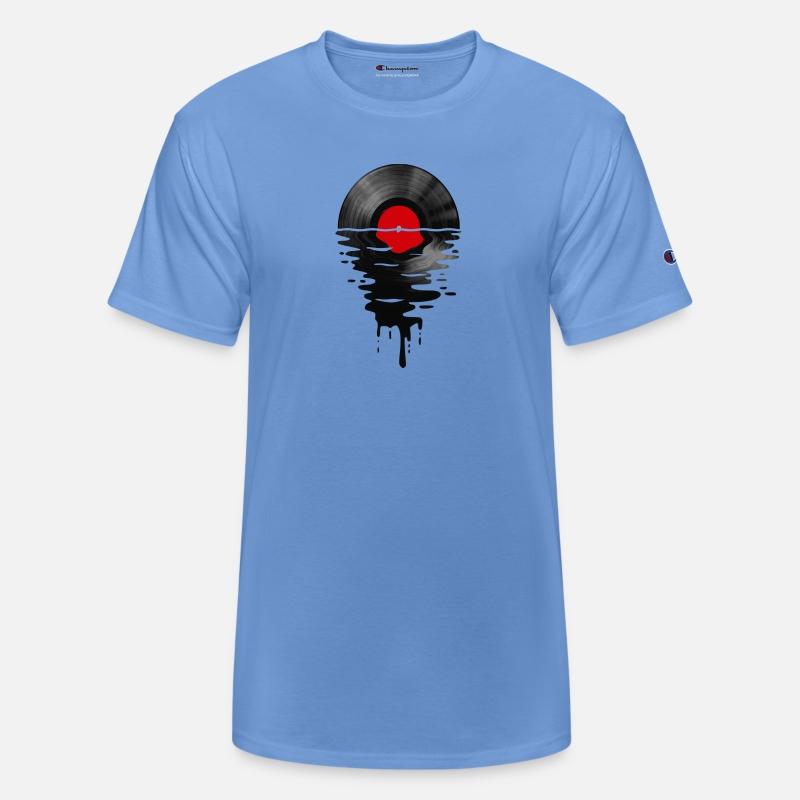 Vinyl LP Music Record Sunset Red