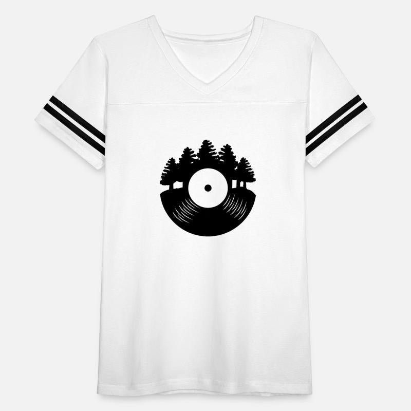Vinyl Record Forest Music Lover Retro Gift Idea