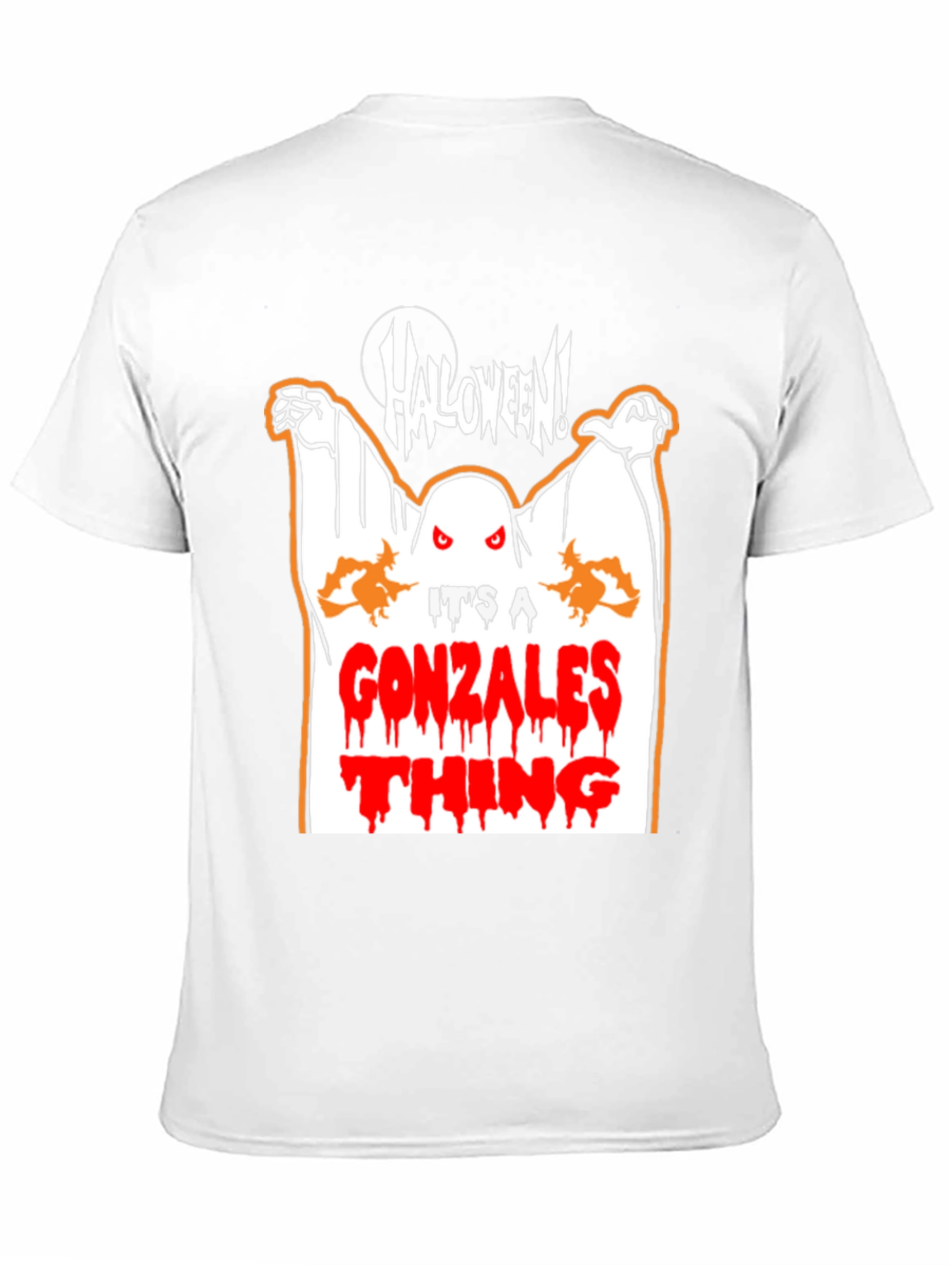 Gonzalez Halloween Ghost T-Shirt