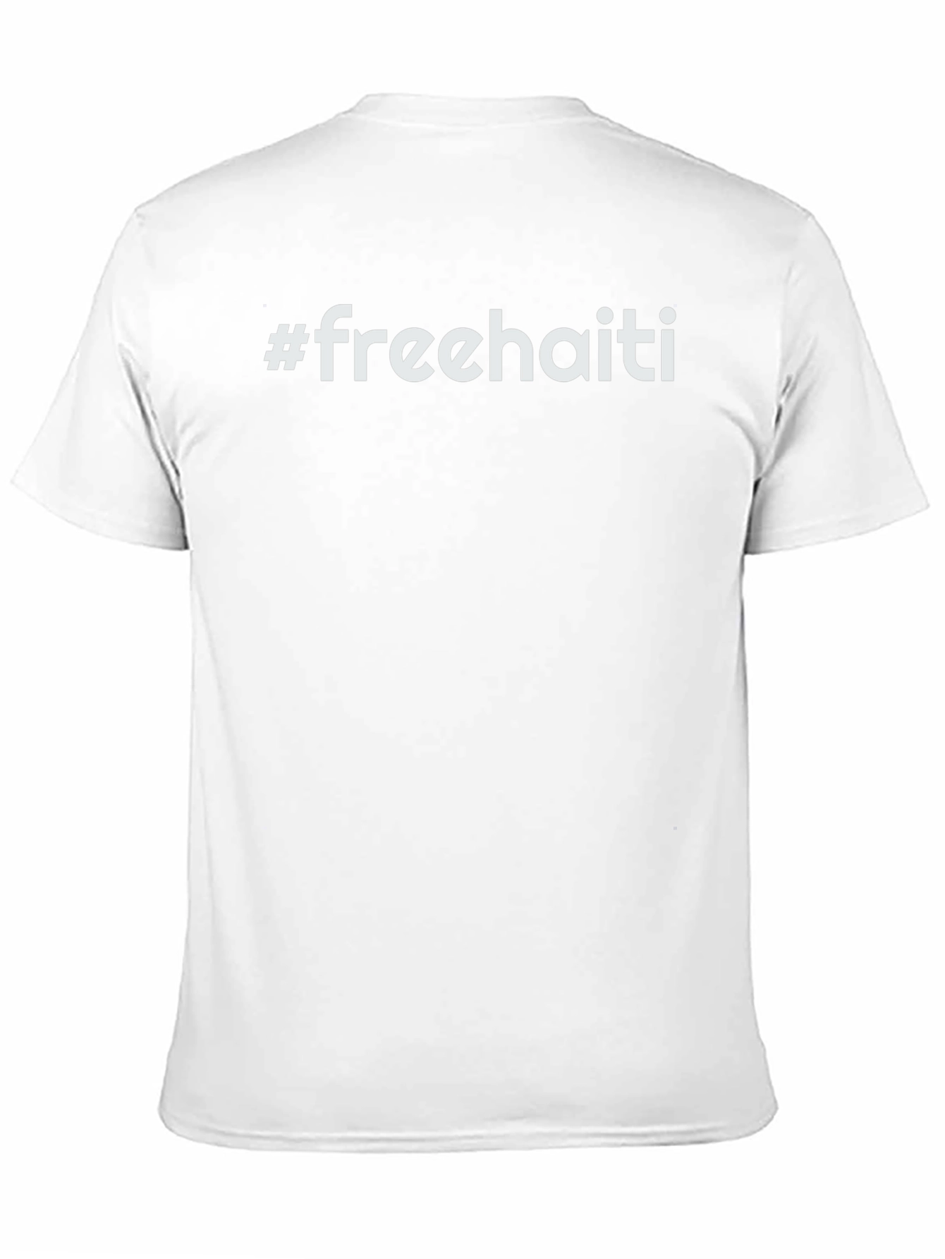 Free Haiti Graphic Tee - Unisex Black T-Shirt
