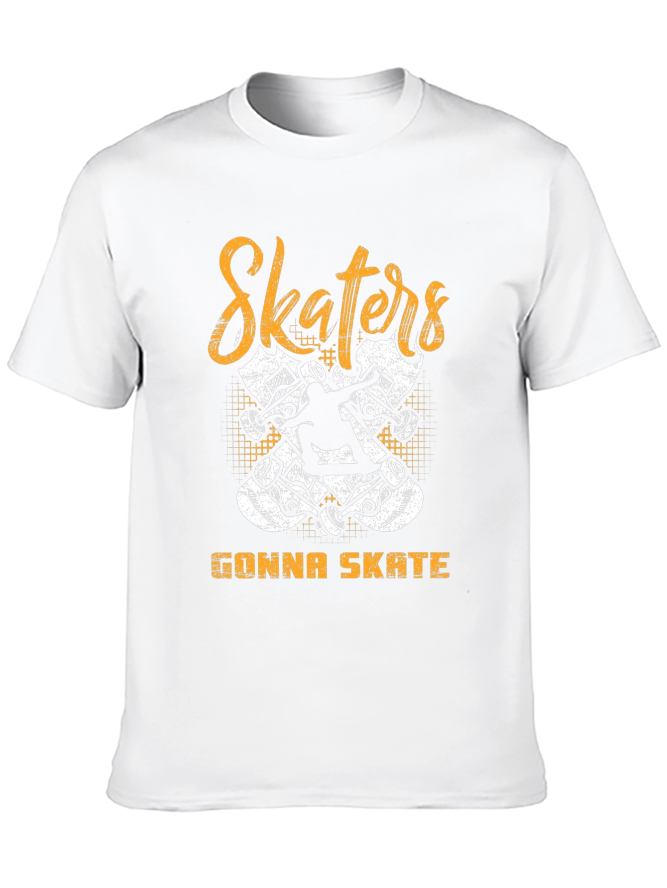 Skaters Gonna Skate Graphic Tee - Black