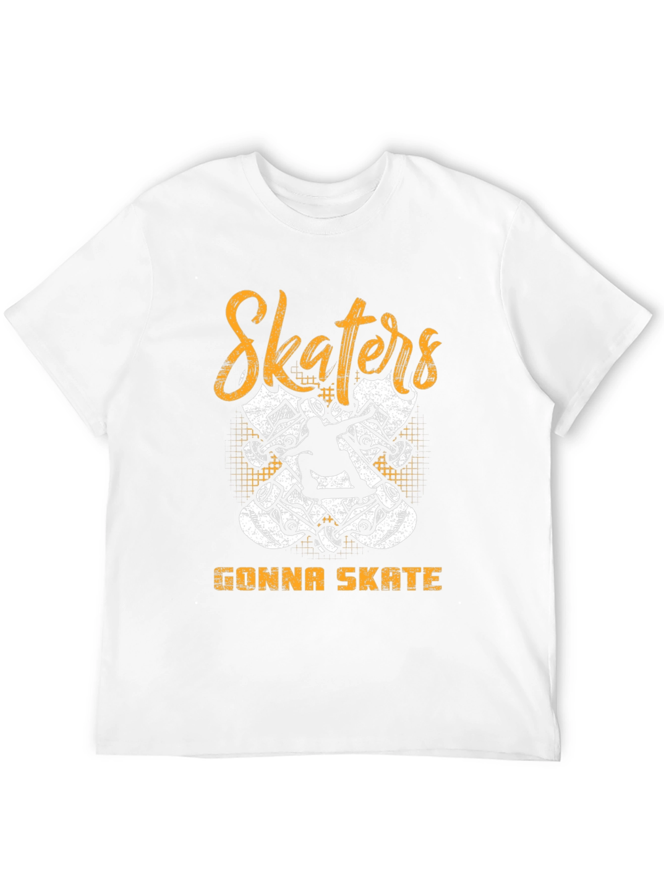 Skaters Gonna Skate Graphic Tee - Black
