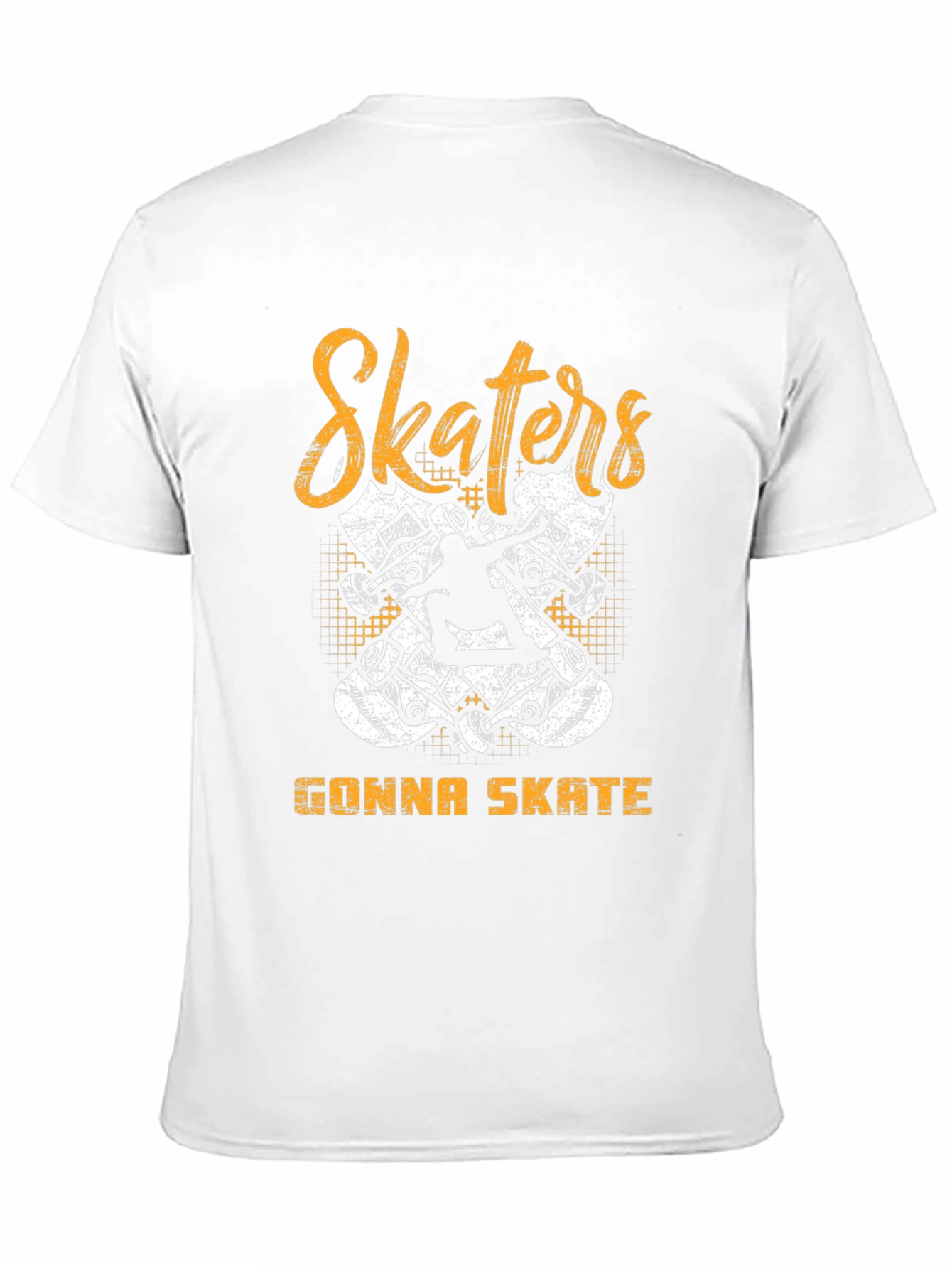 Skaters Gonna Skate Graphic Tee - Black