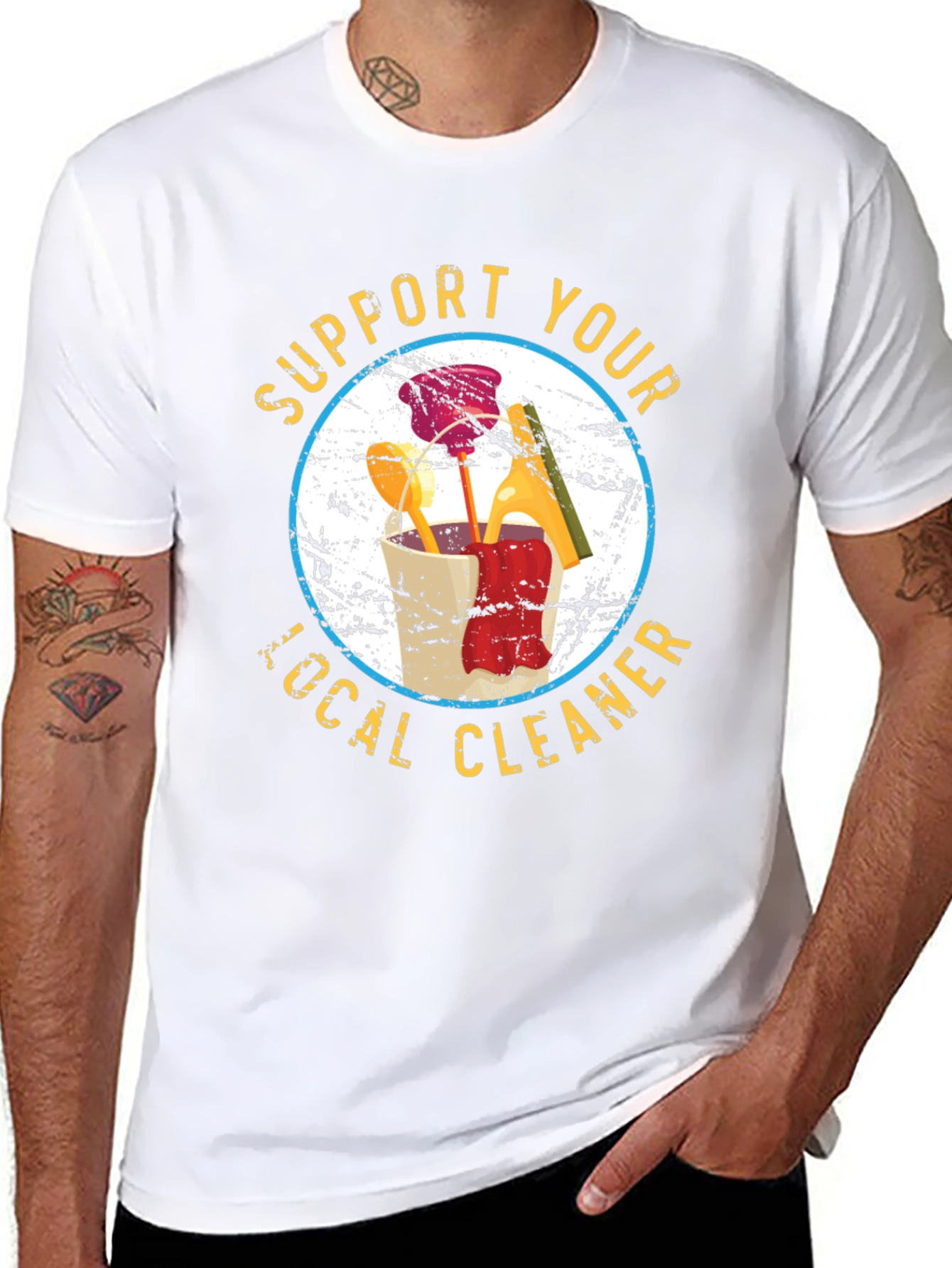 Support Your Local Cleaner T-Shirt