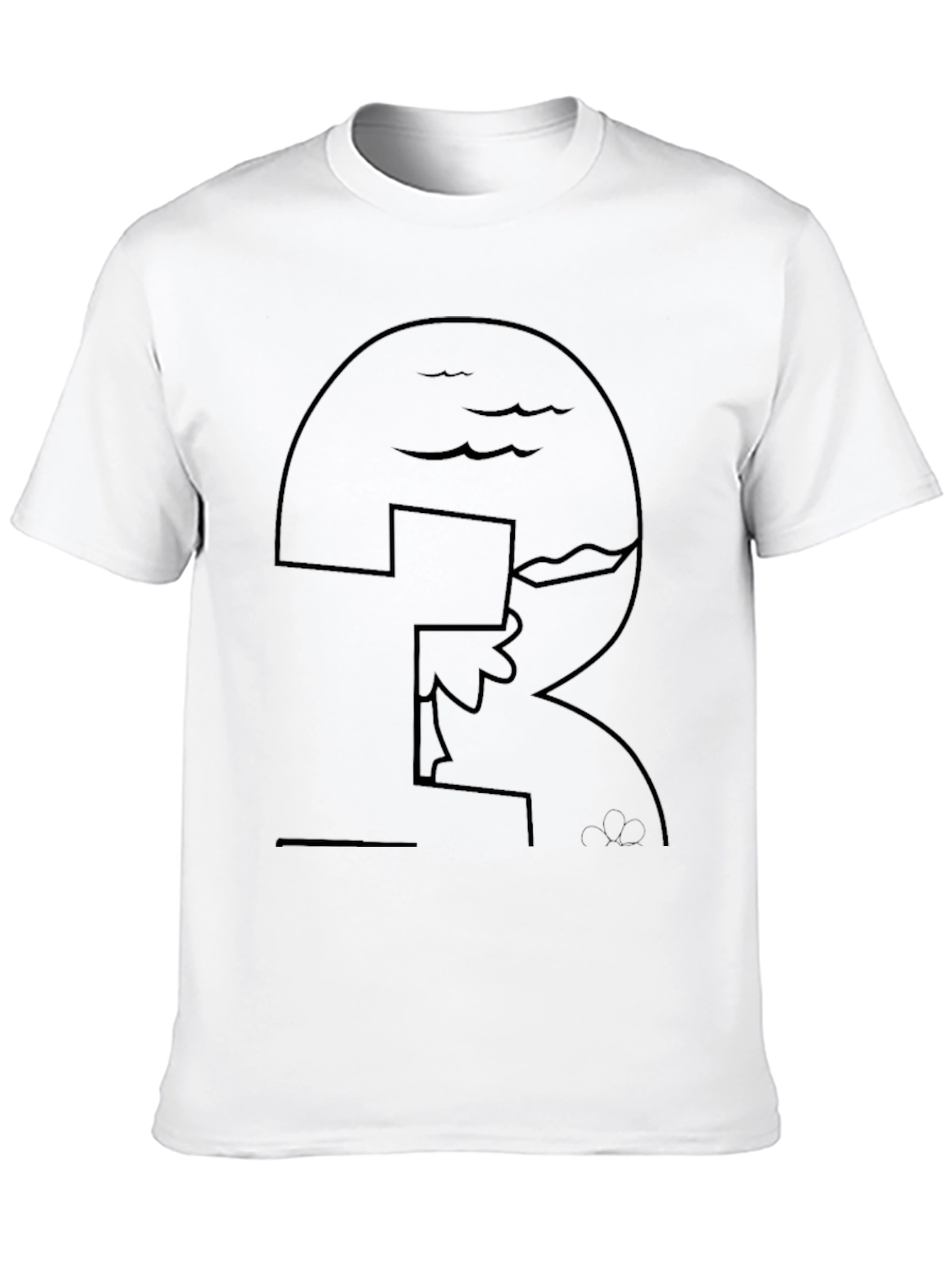 Abstract Mountain T-Shirt