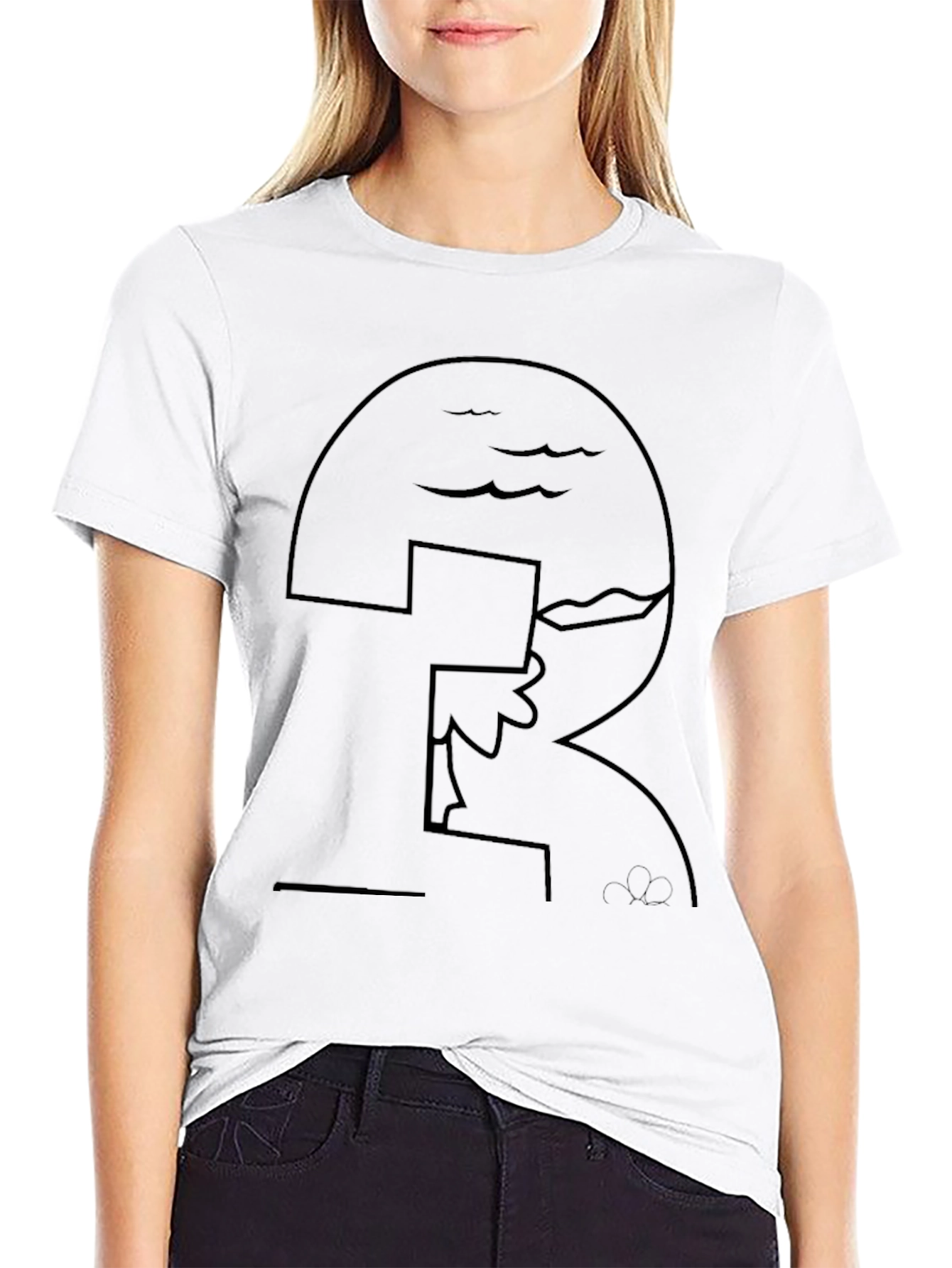 Abstract Mountain T-Shirt