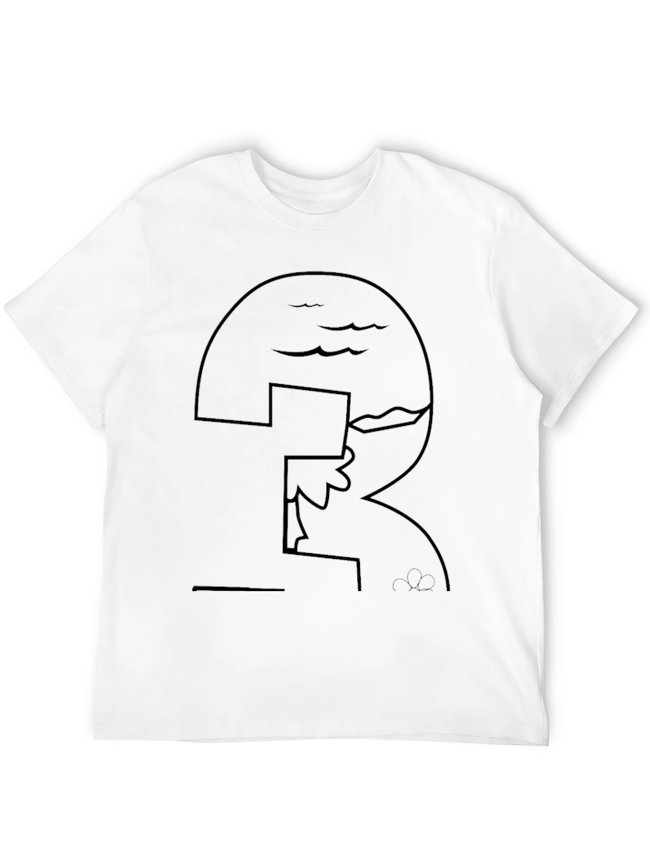 Abstract Mountain T-Shirt