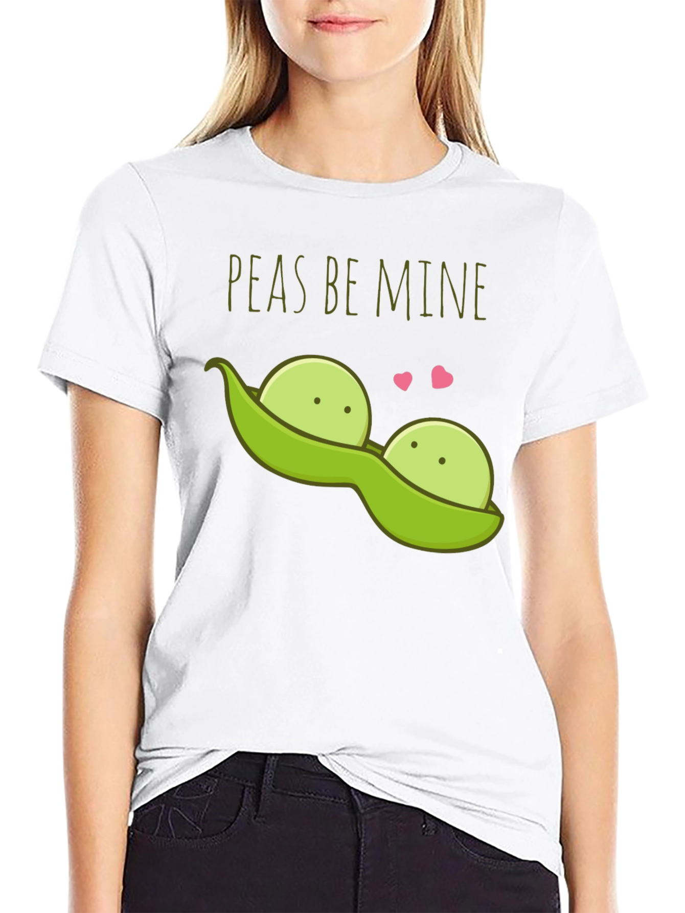 Peas Be Mine Valentines T-Shirt