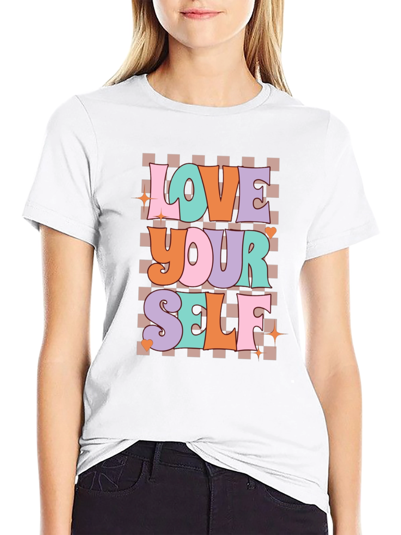 Love Yourself Retro Tee