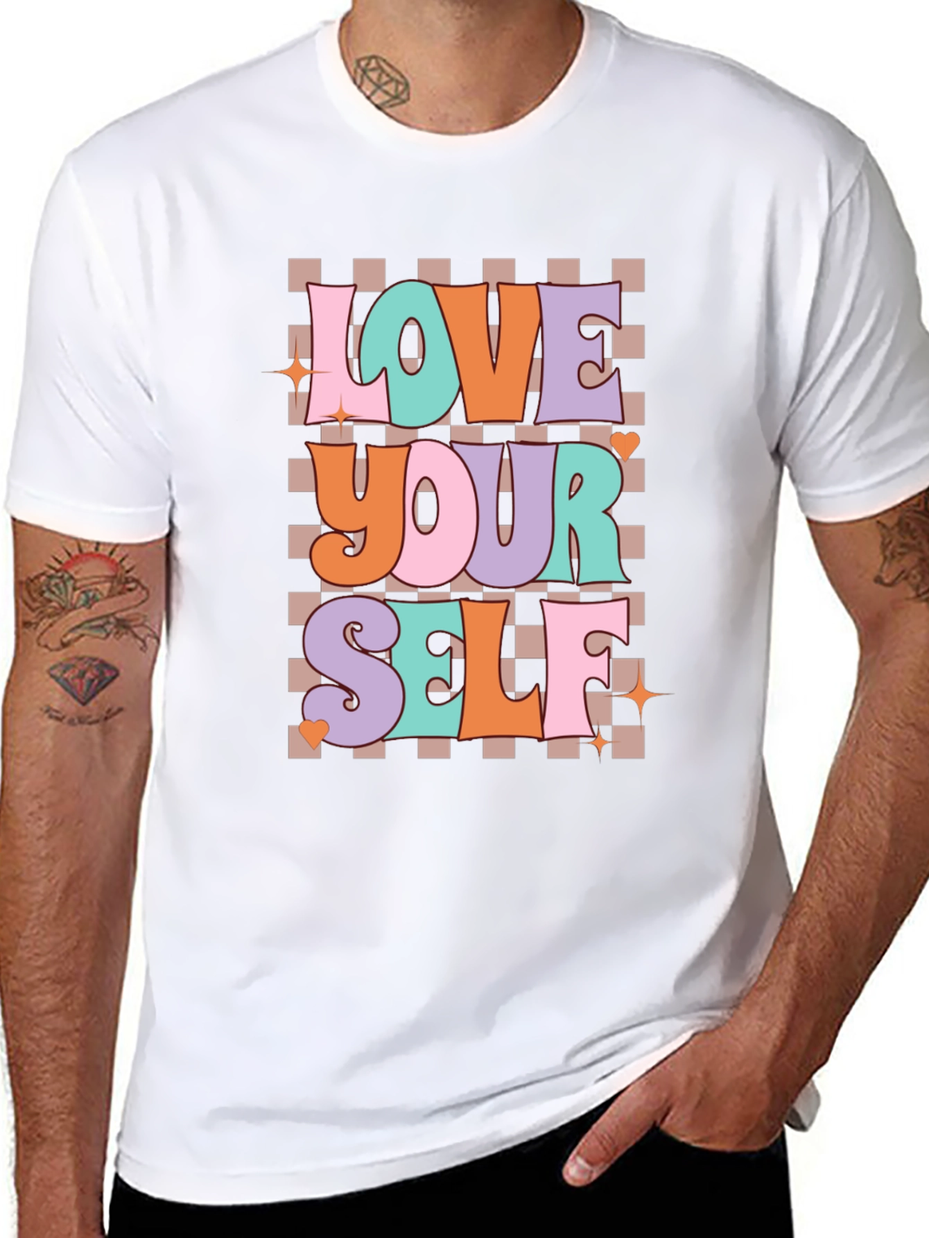 Love Yourself Retro Tee
