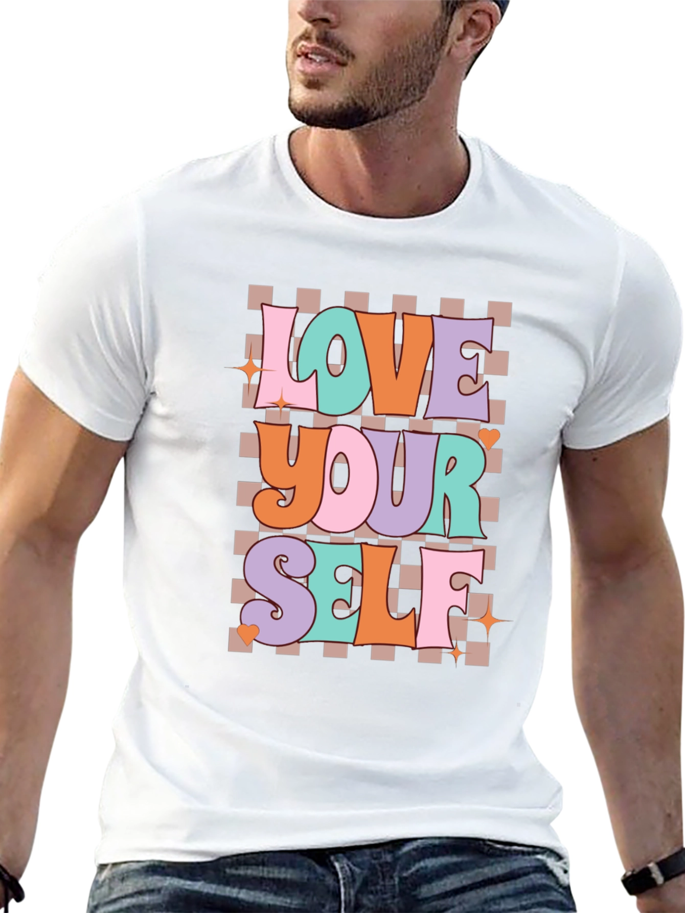 Love Yourself Retro Tee