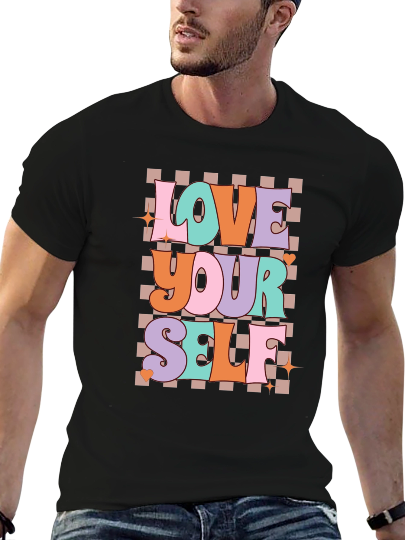 Love Yourself Retro Tee