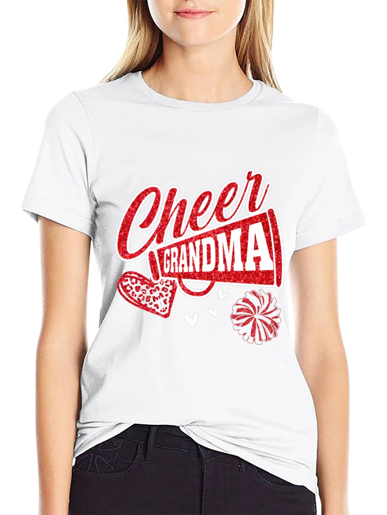 Cheer Grandma Graphic T-Shirt