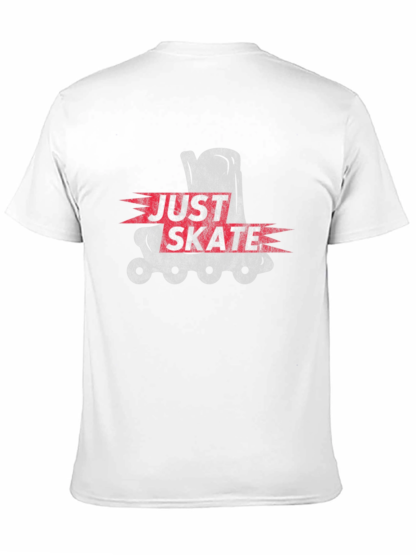Just Skate T-Shirt - Roller Skate Graphic Tee