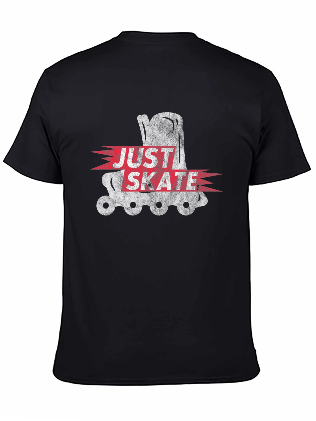 Just Skate T-Shirt - Roller Skate Graphic Tee