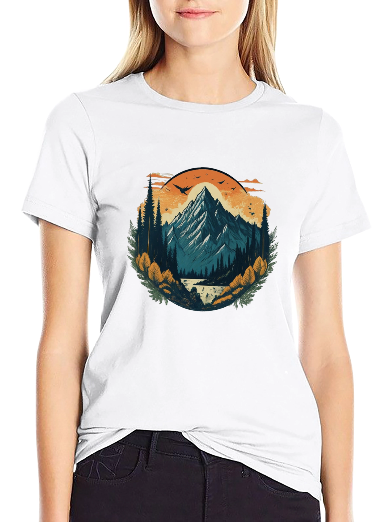 Mountain Graphic Tee - Adventure Awaits!