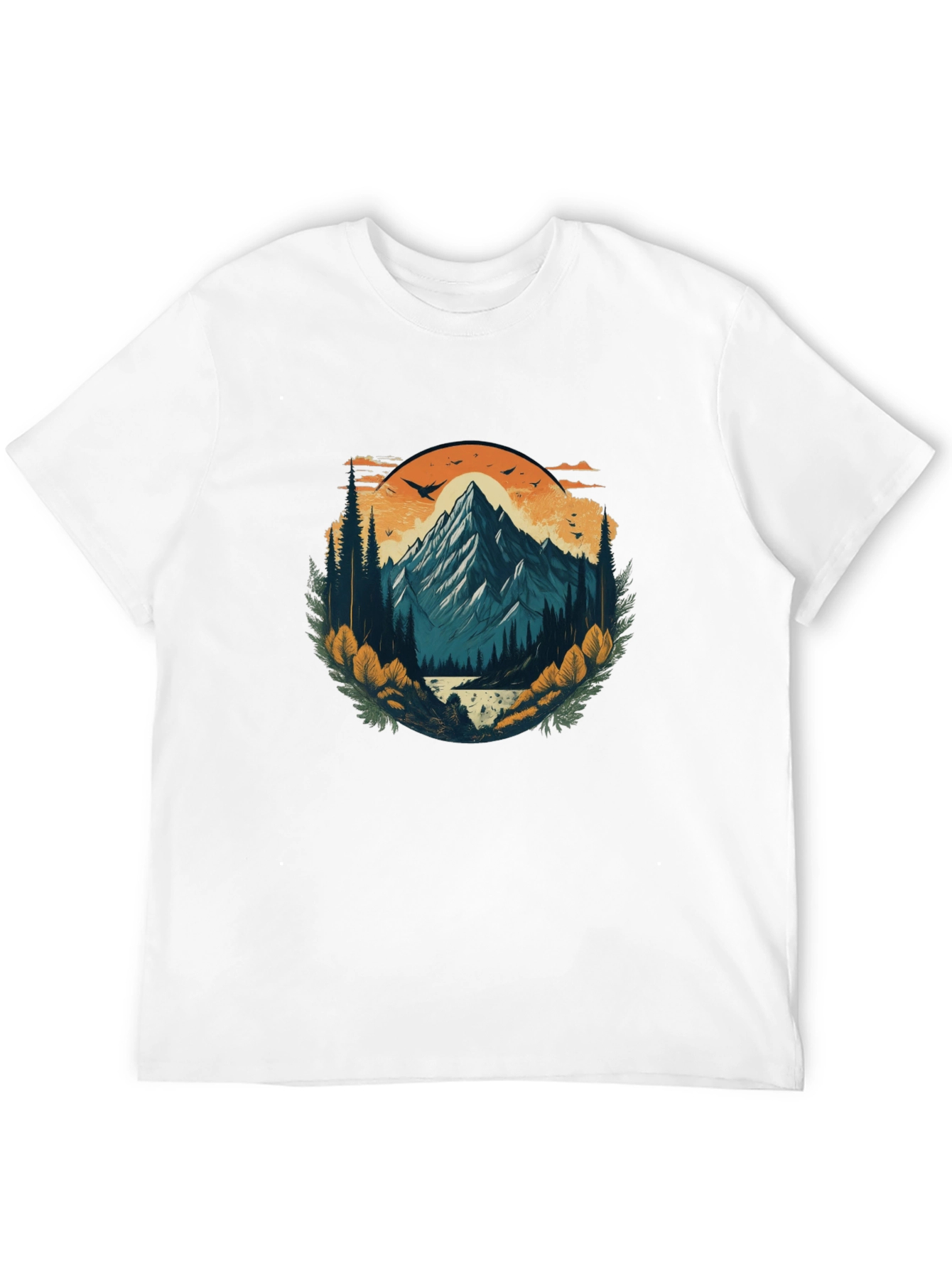 Mountain Graphic Tee - Adventure Awaits!