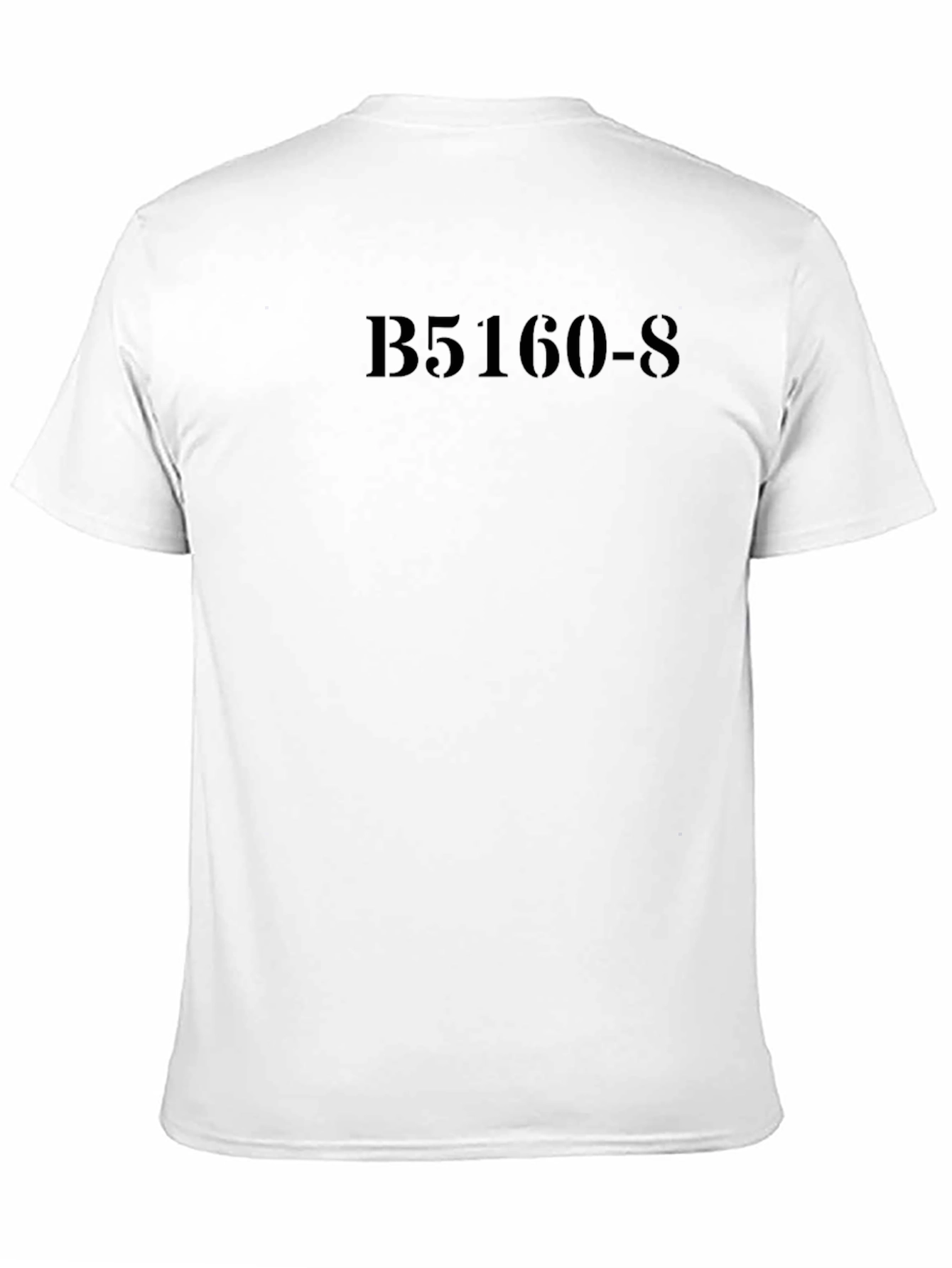 B5160-S Black Casual T-Shirt