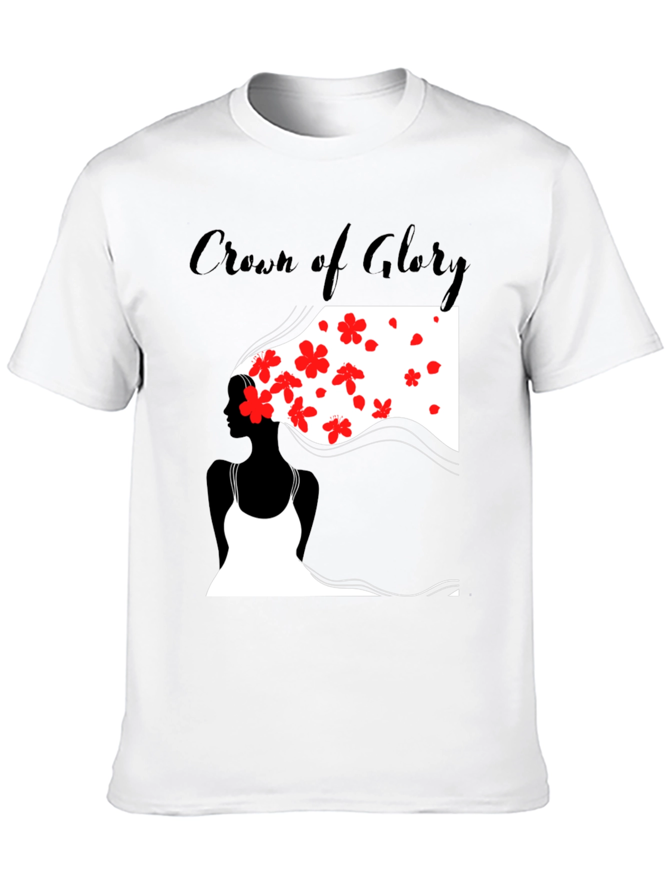 Crown of Glory Graphic Tee - Womens Silhouette