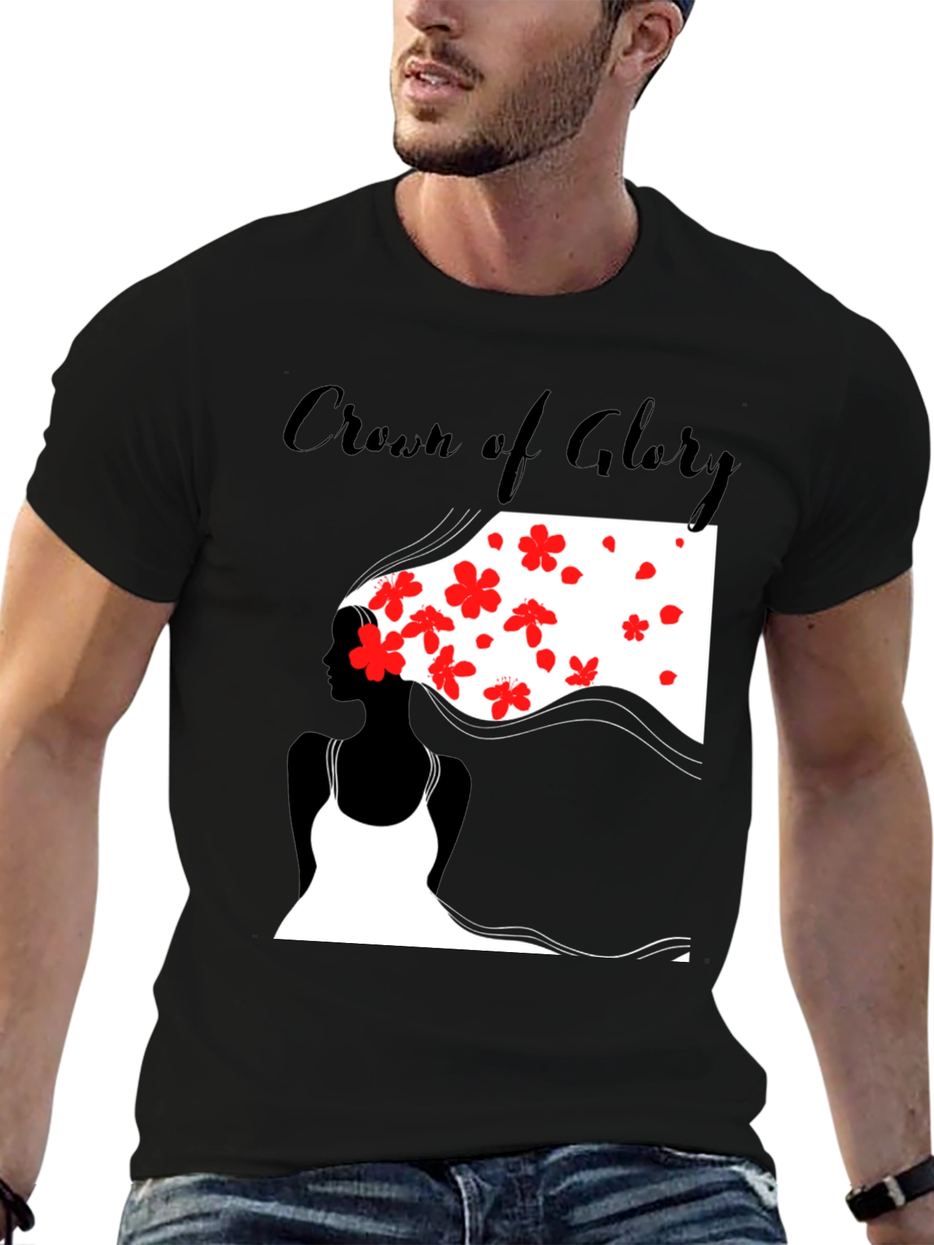 Crown of Glory Graphic Tee - Womens Silhouette