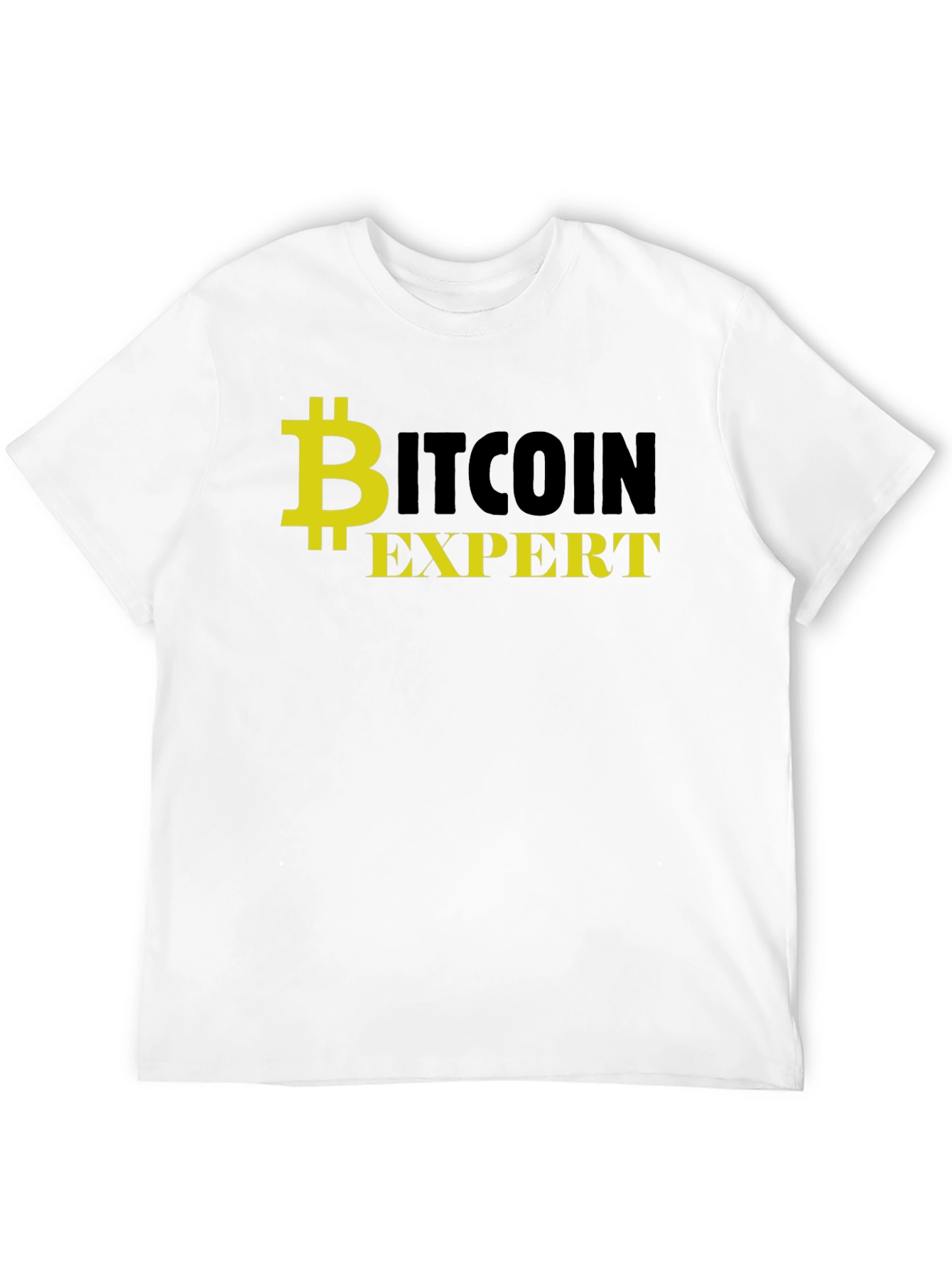 Bitcoin Expert T-Shirt - Crypto Enthusiast Tee