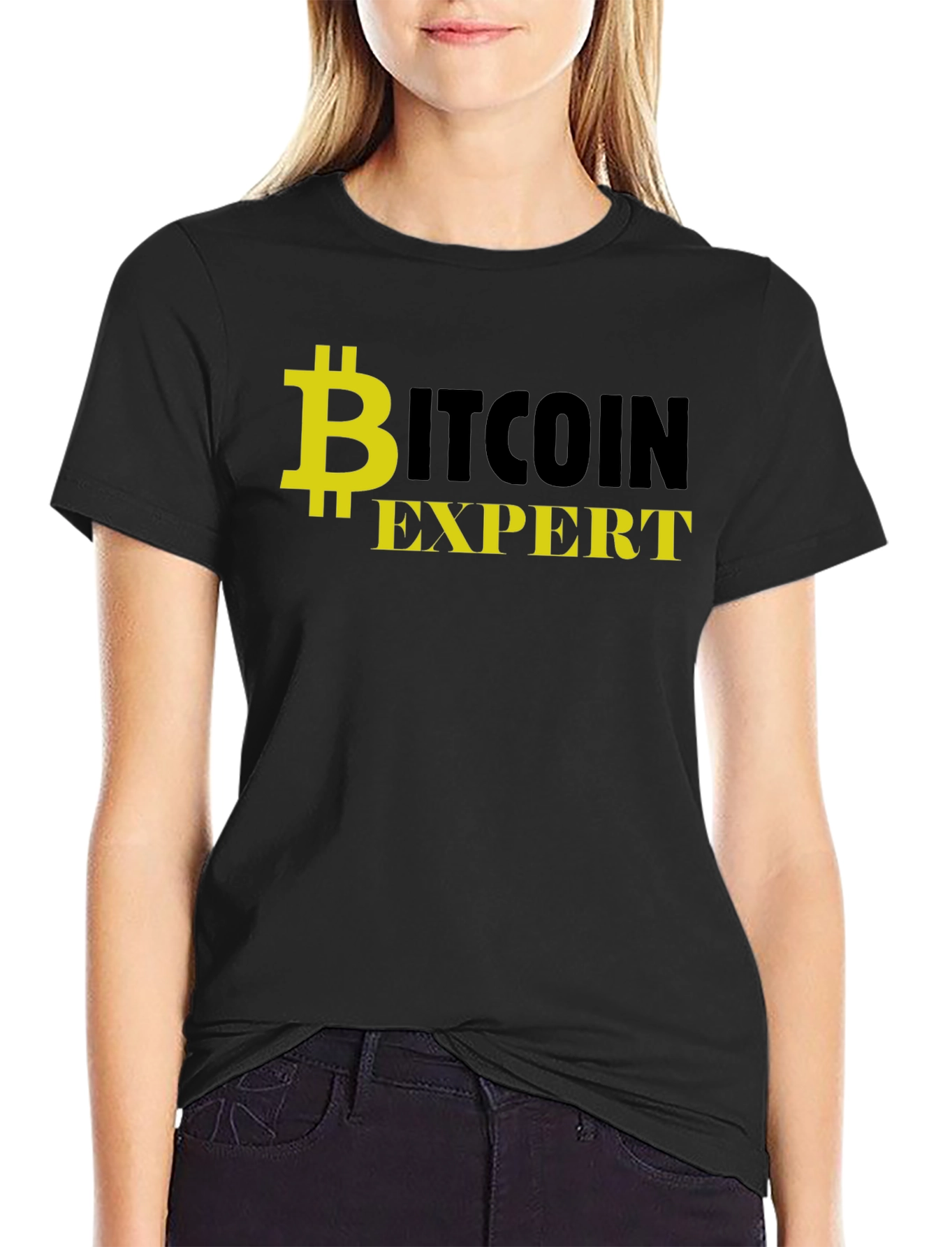 Bitcoin Expert T-Shirt - Crypto Enthusiast Tee