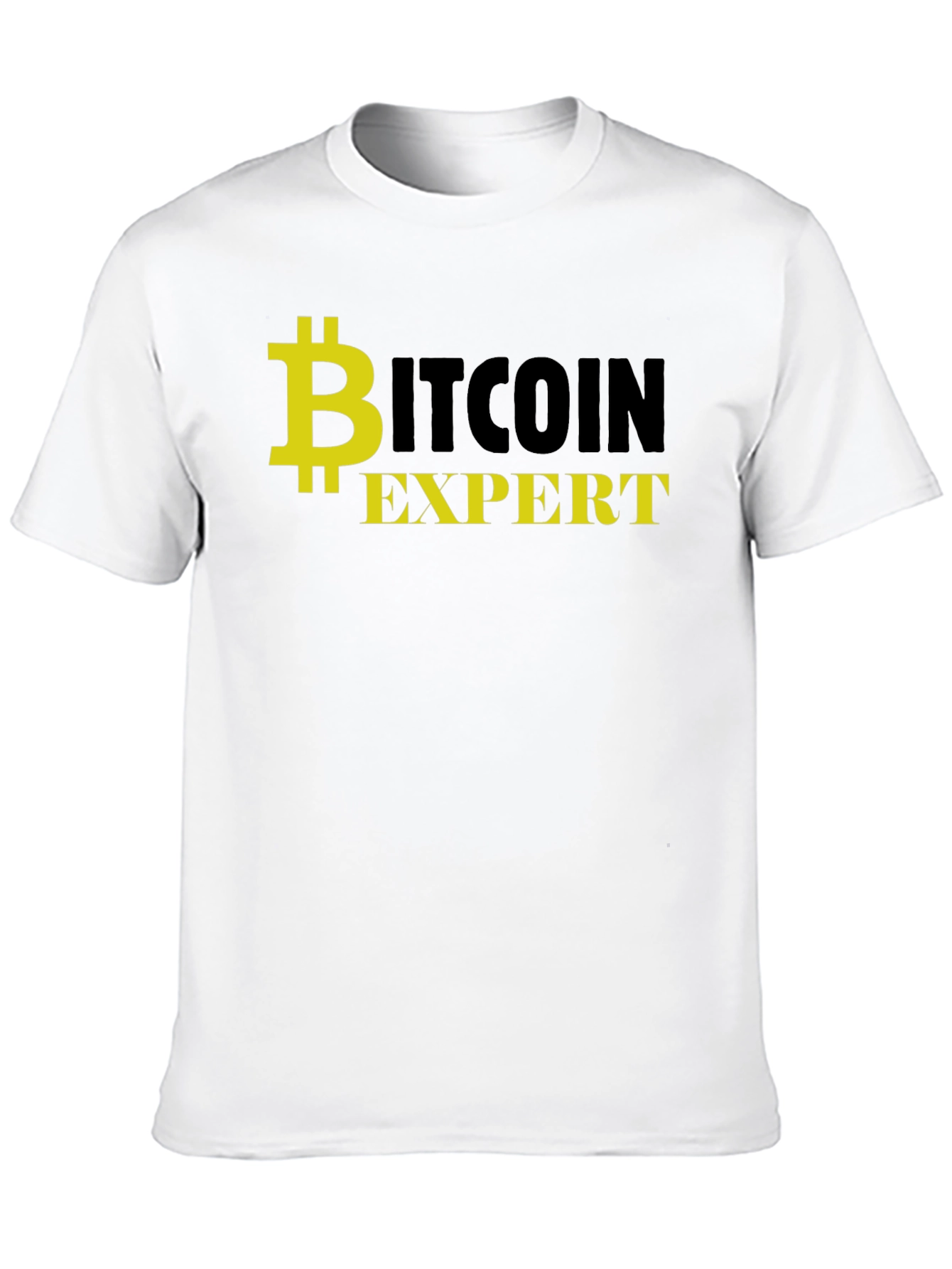 Bitcoin Expert T-Shirt - Crypto Enthusiast Tee