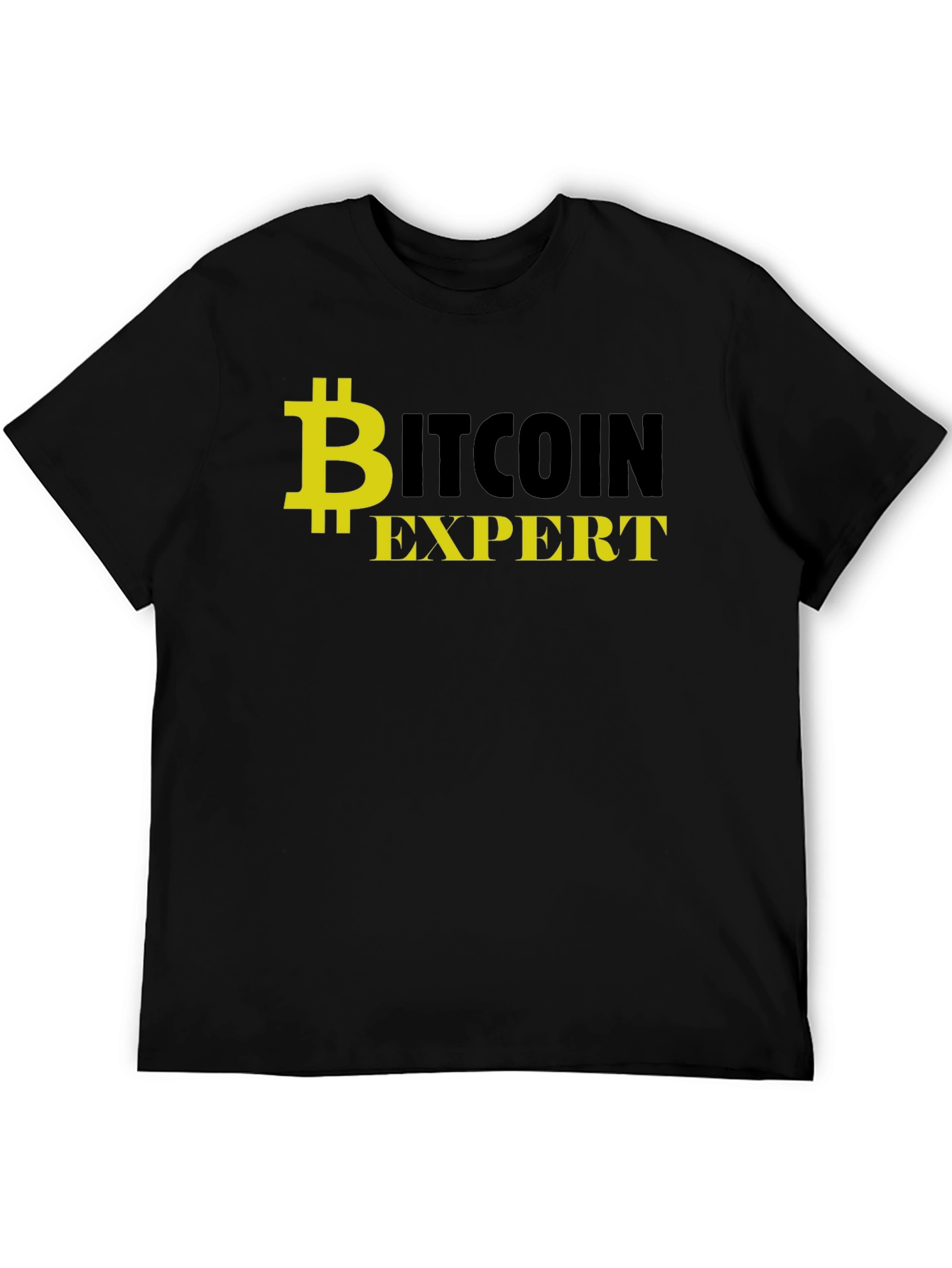 Bitcoin Expert T-Shirt - Crypto Enthusiast Tee