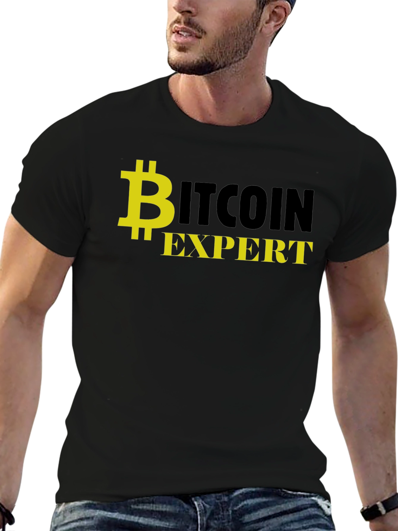 Bitcoin Expert T-Shirt - Crypto Enthusiast Tee