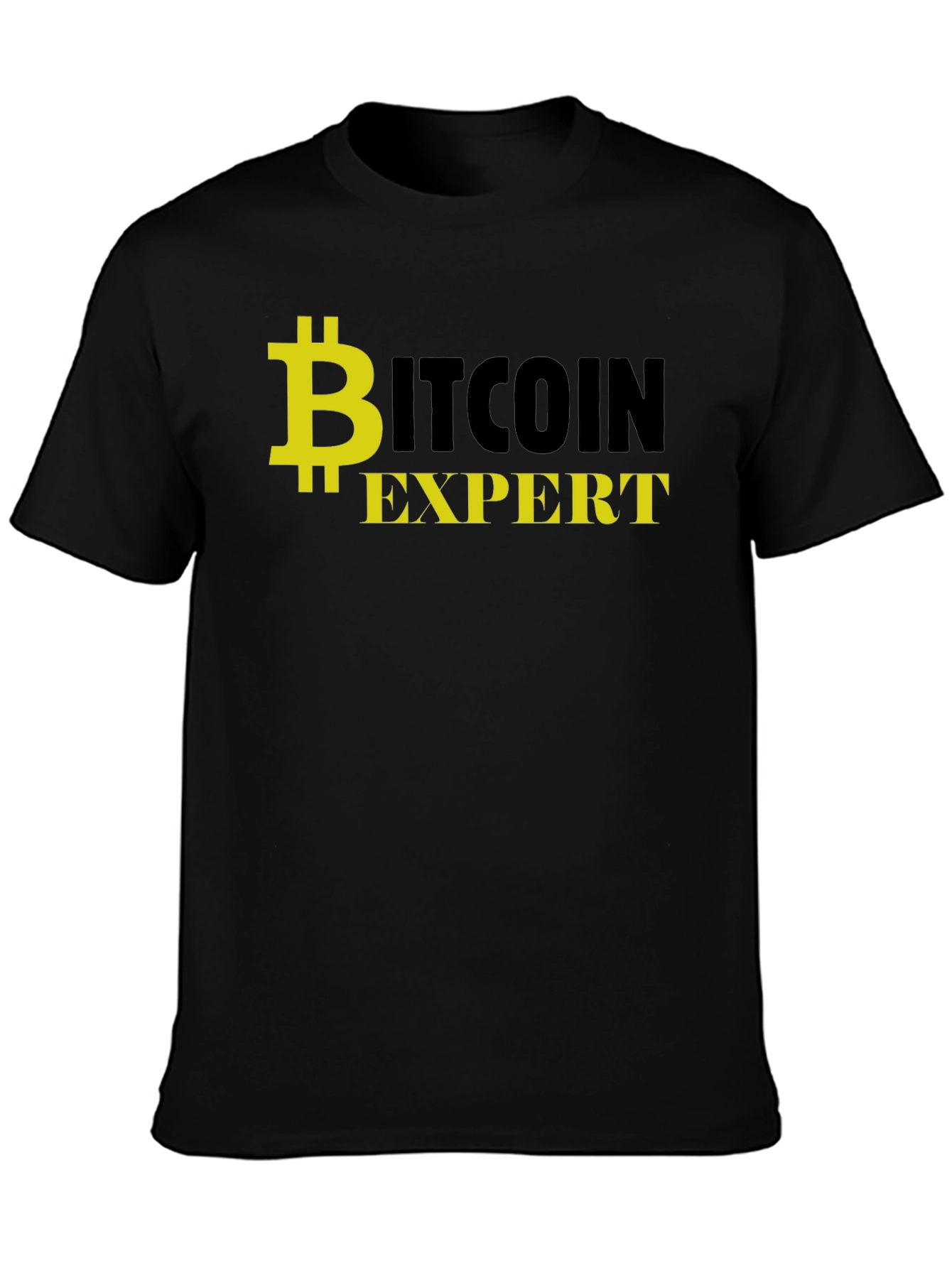 Bitcoin Expert T-Shirt - Crypto Enthusiast Tee