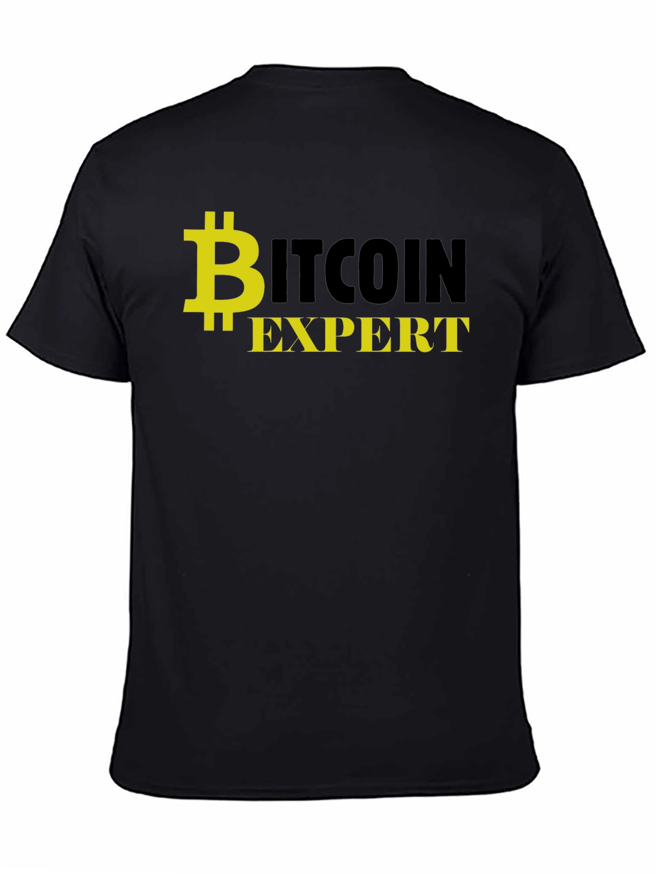 Bitcoin Expert T-Shirt - Crypto Enthusiast Tee