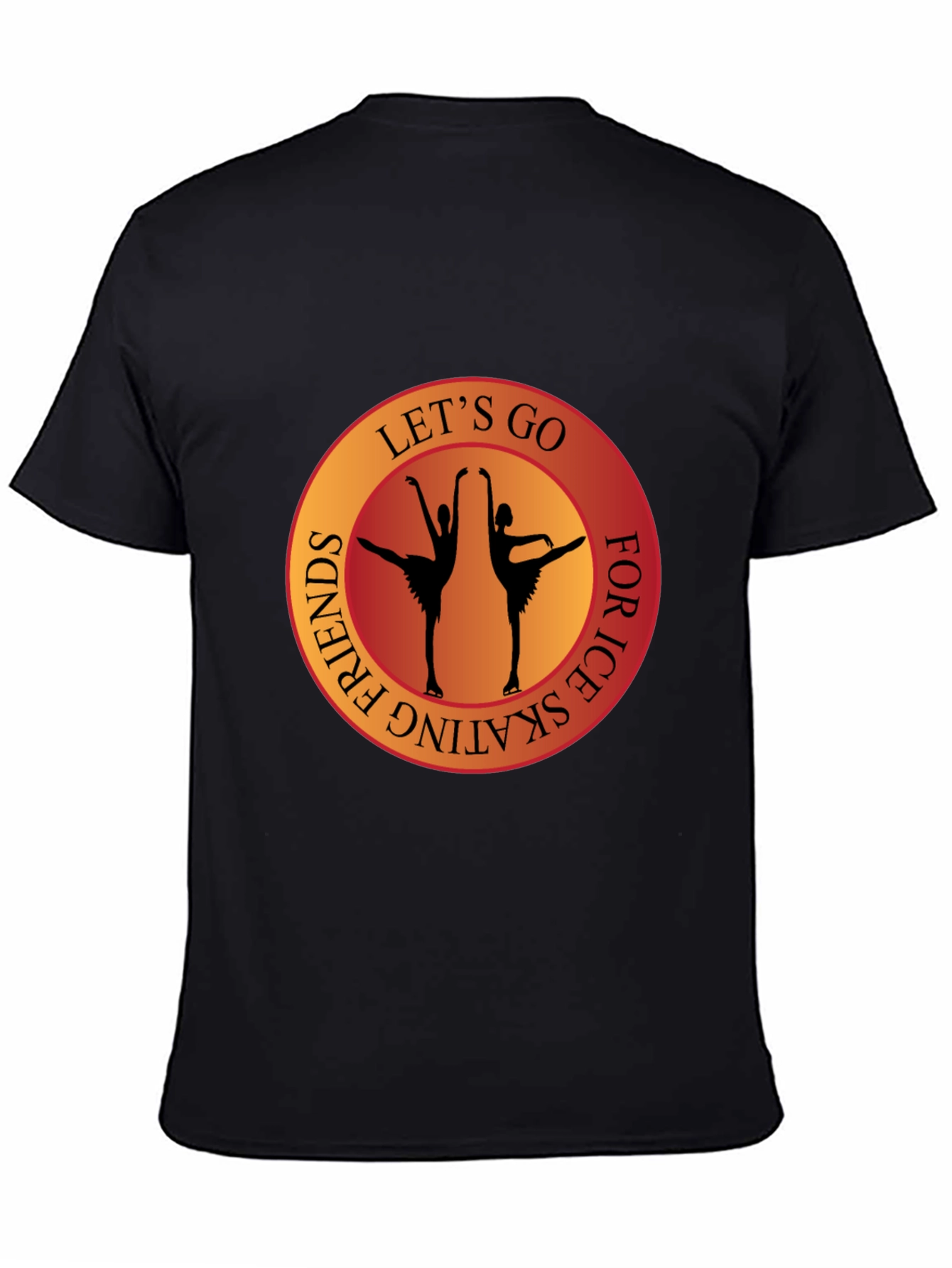 Ice Skating Friends Graphic Tee