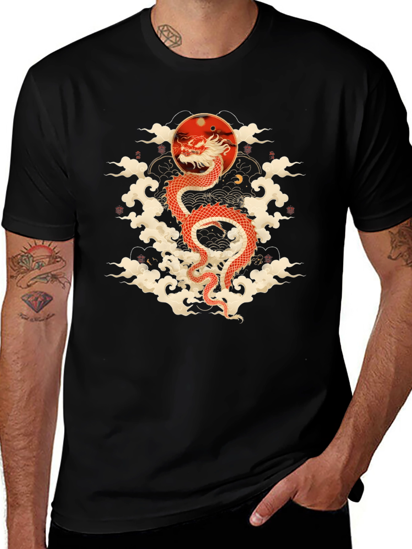 Dragon T-Shirt - Asian Inspired Graphic Tee