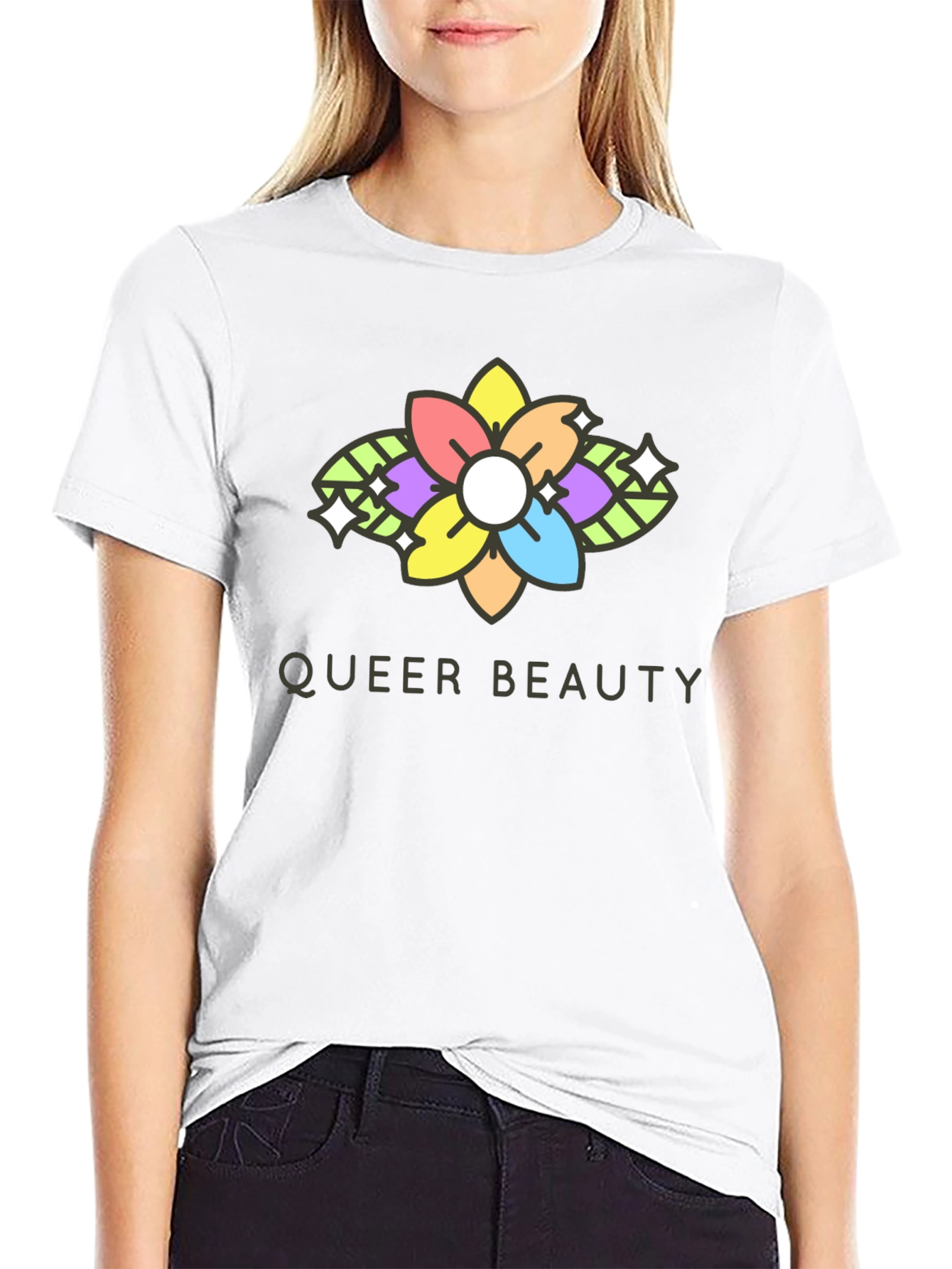 Queer Beauty T-Shirt - Graphic Tee Pride Apparel